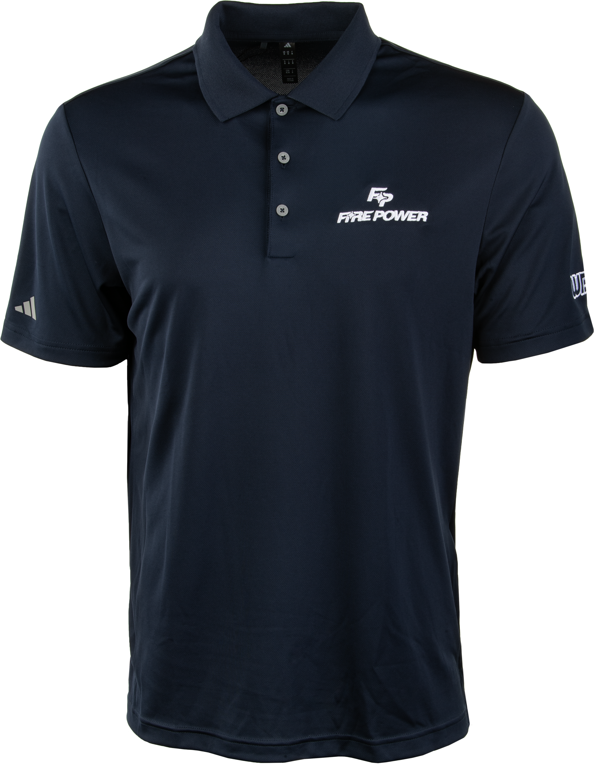 FIRE POWER POLO NAVY/WHITE LG - View 1