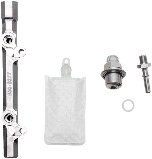 S&S OFFROAD Billet Fuel Rail Kit - View 1