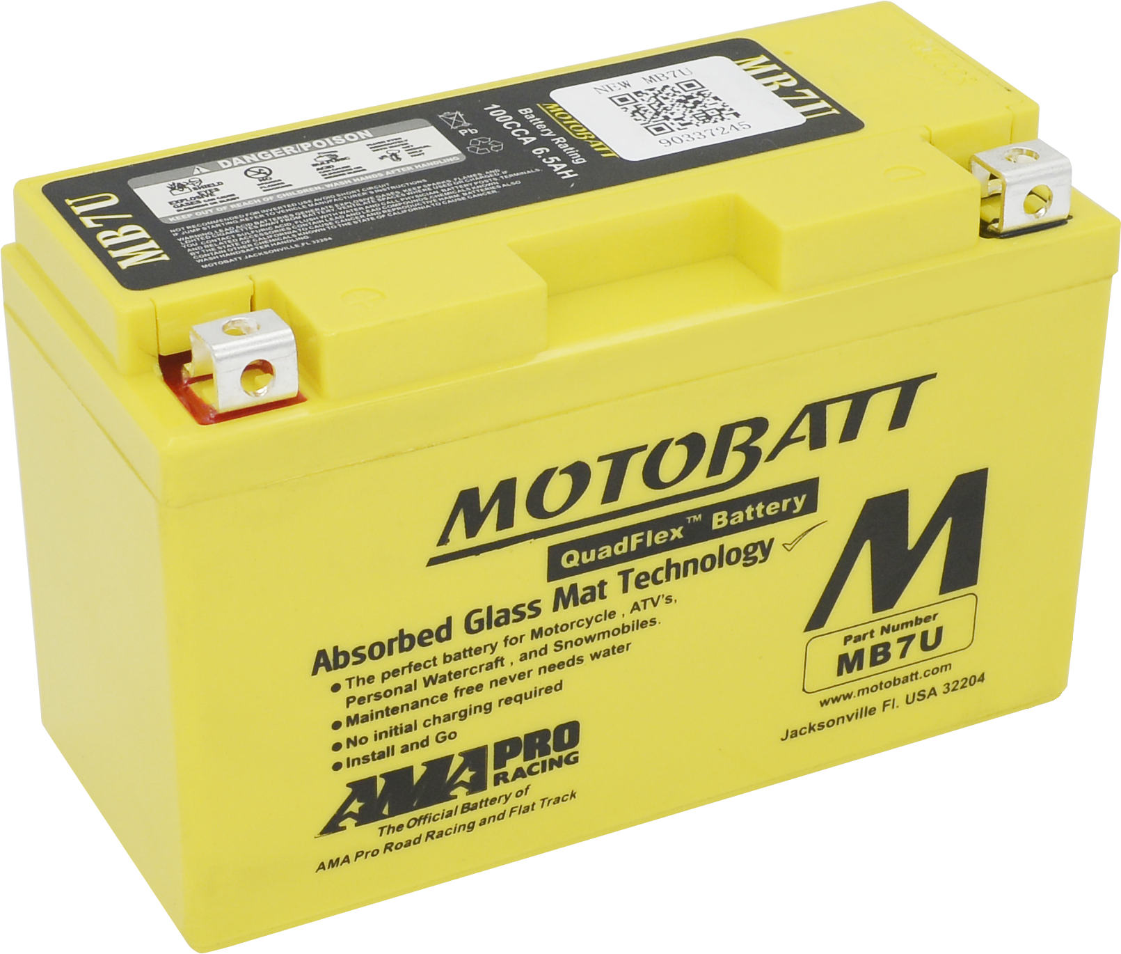 MotoBatt Quadflex AGM Batteries