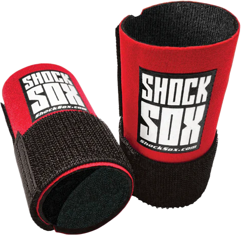 SHOCK SOX 4"C RED CONVENTIONAL FORKS - View 1