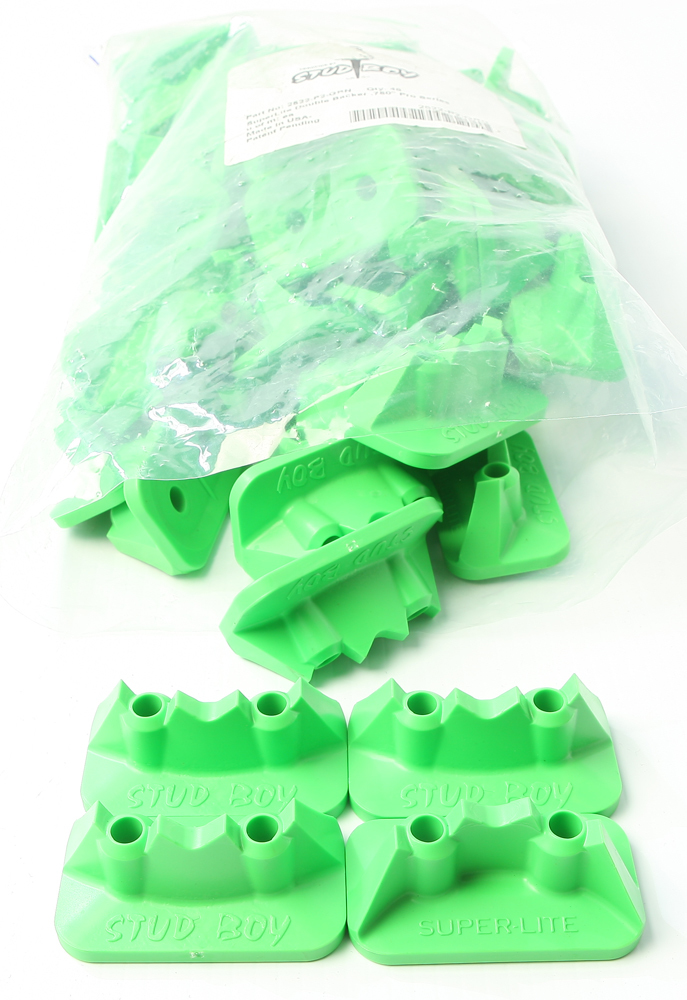 STUD BOY Super-Lite Pro Series Double Backers .75" 48/Pk Green - View 1