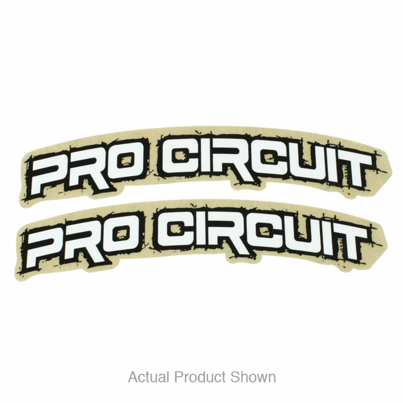 PRO CIRCUIT Fender Sticker - View 1
