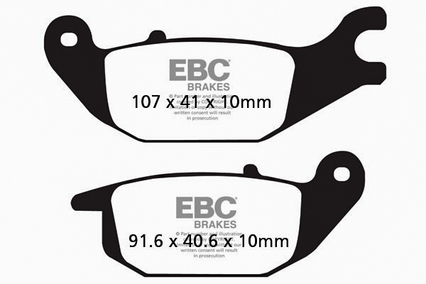 Organic Brake Pads