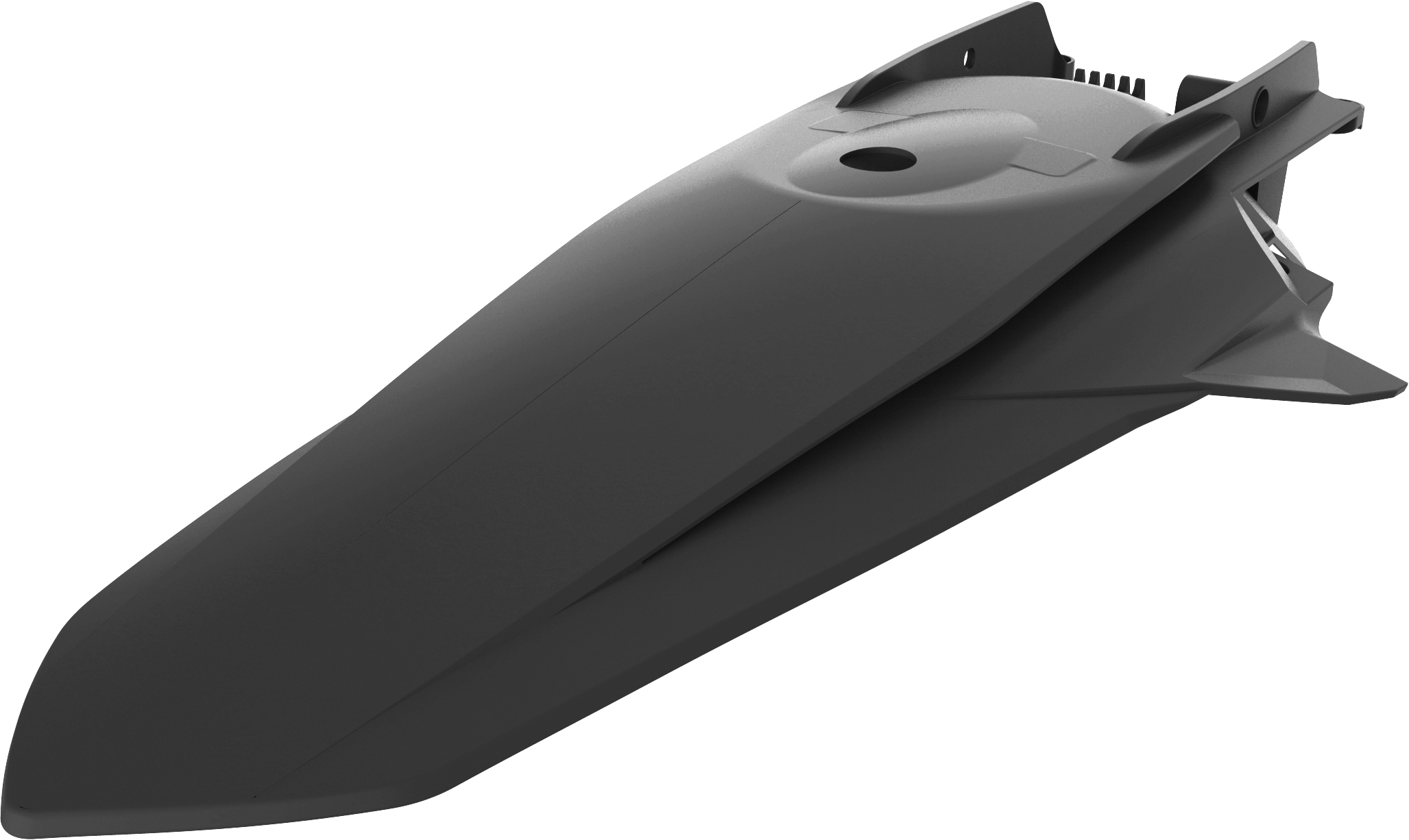 POLISPORT Rear Fender - Nardo Grey - View 1