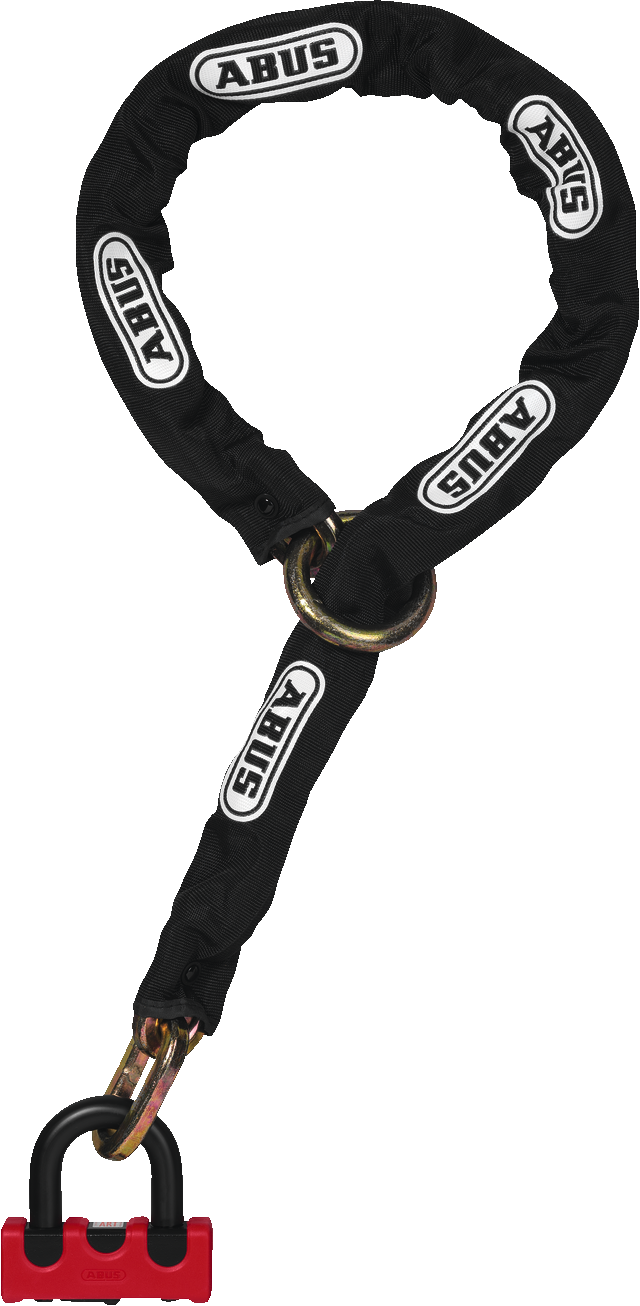 ABUS Granit XS Disc Lock Plus Adaptor Chain - View 1