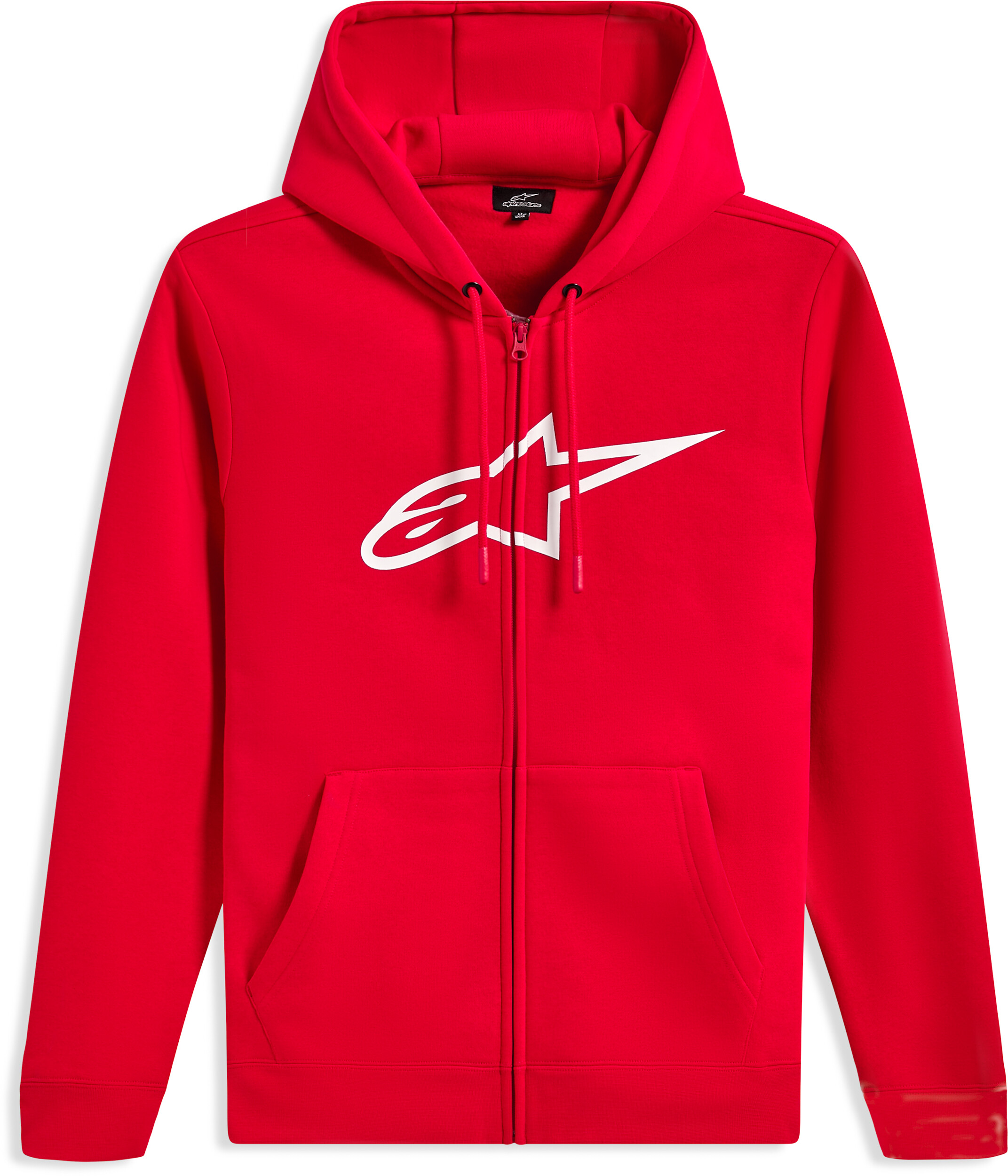 AGELESS ZIP HOODIE V3 RED/WHITE 2X