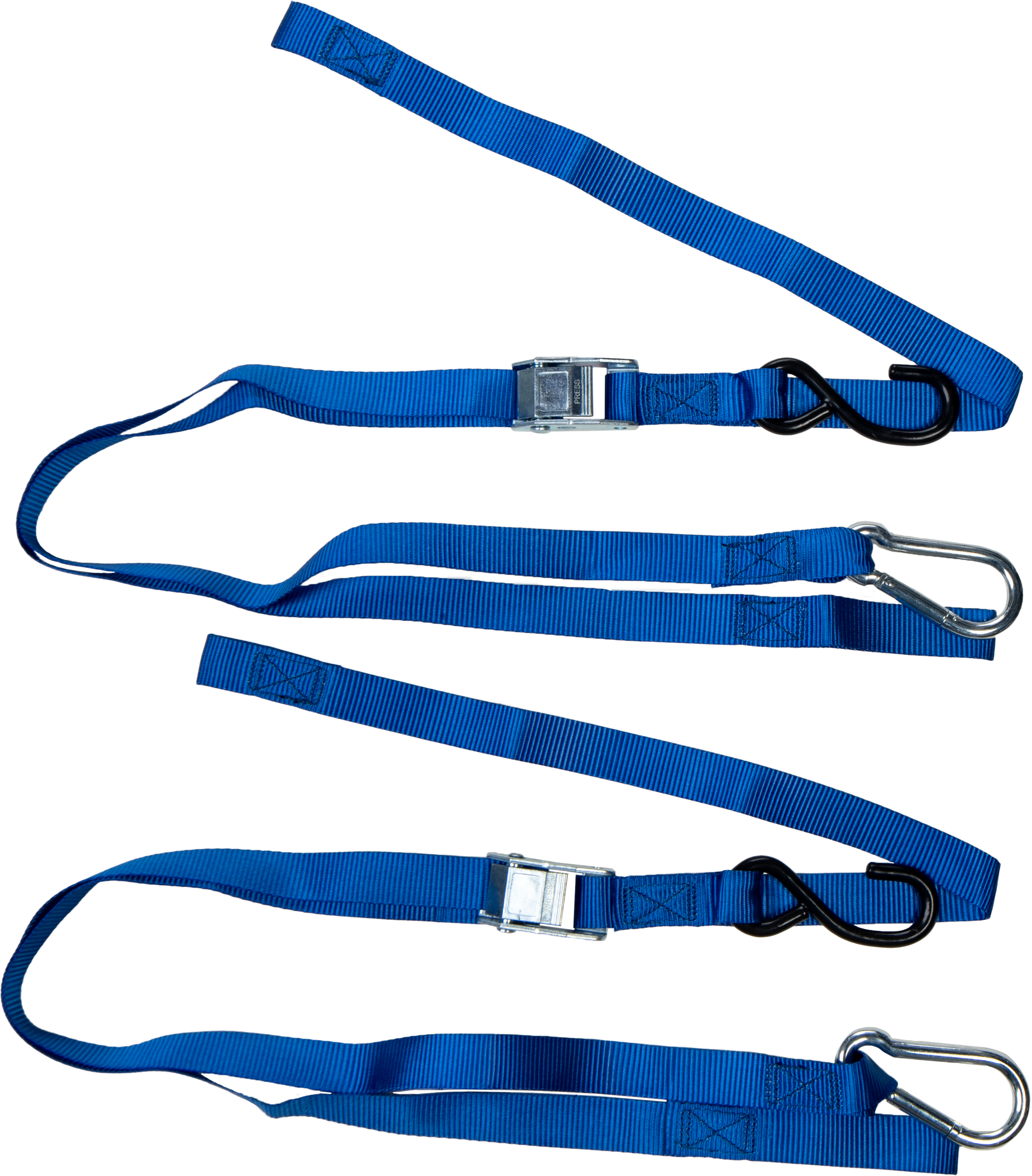 1" X 6' TIE-DOWN SOFT-TIE BLUE 2/PK