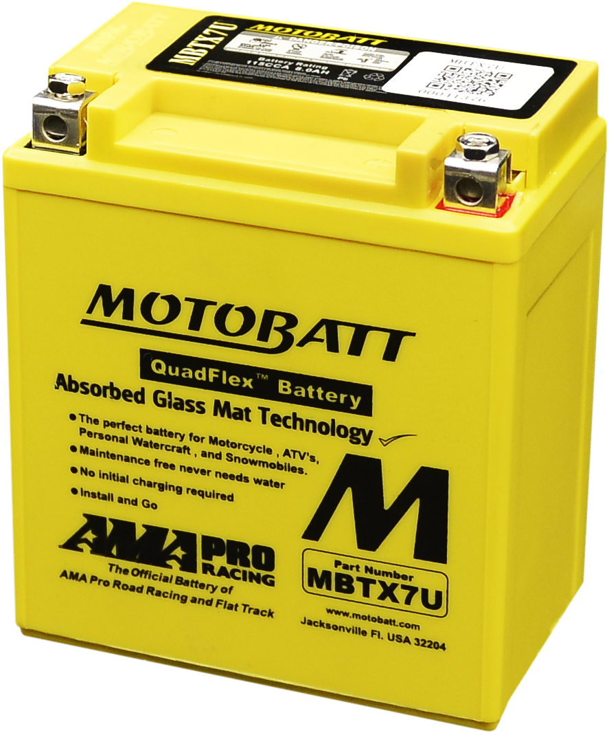 BATTERY MBTX7U SEALED FACTORY ACTIVATED