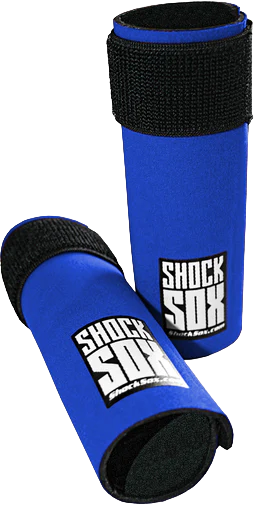 6"  BLUE UPSIDE DOWN FORKS