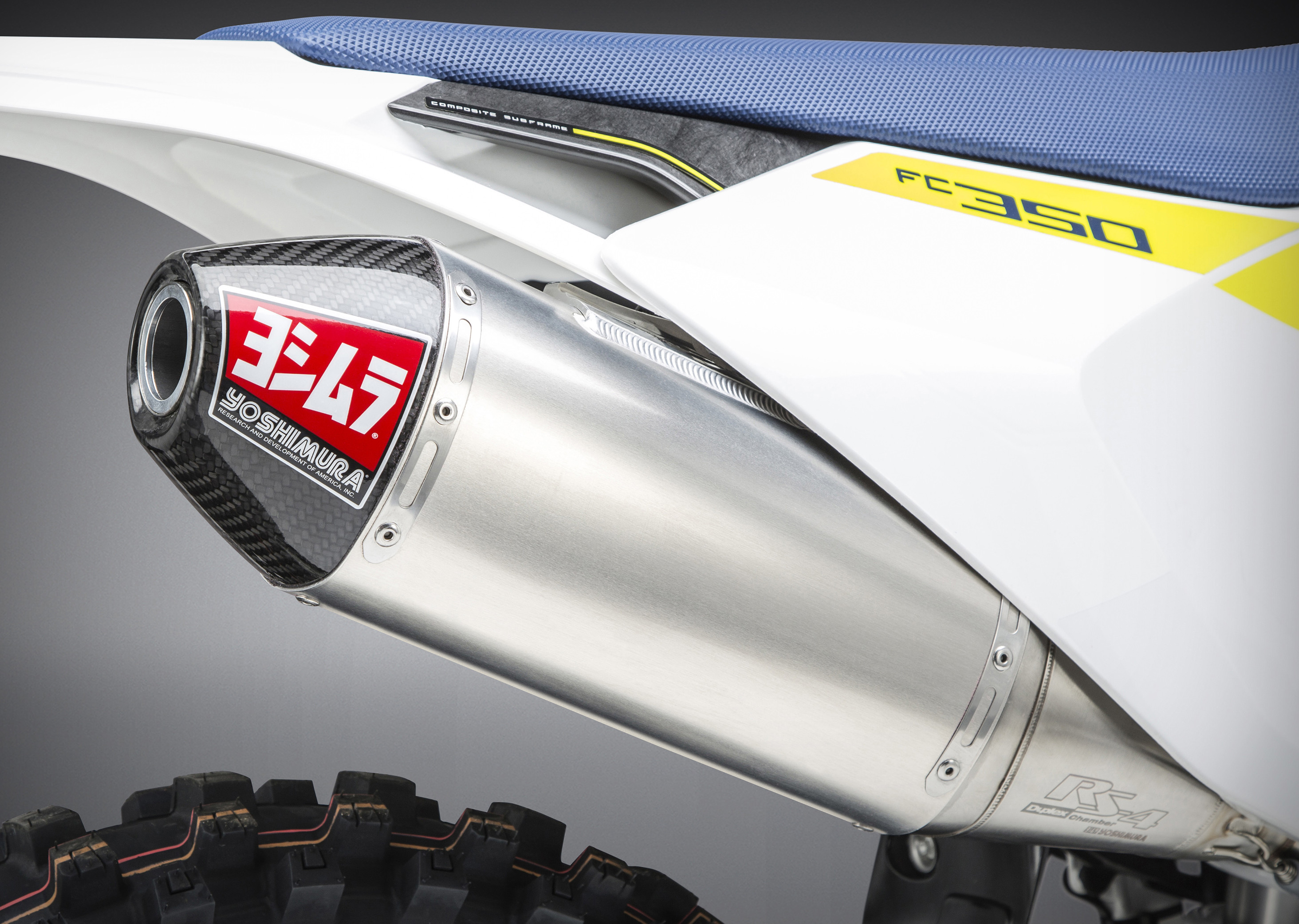 Yosh RS-4 Signature Full System AL Exhaust Pipe