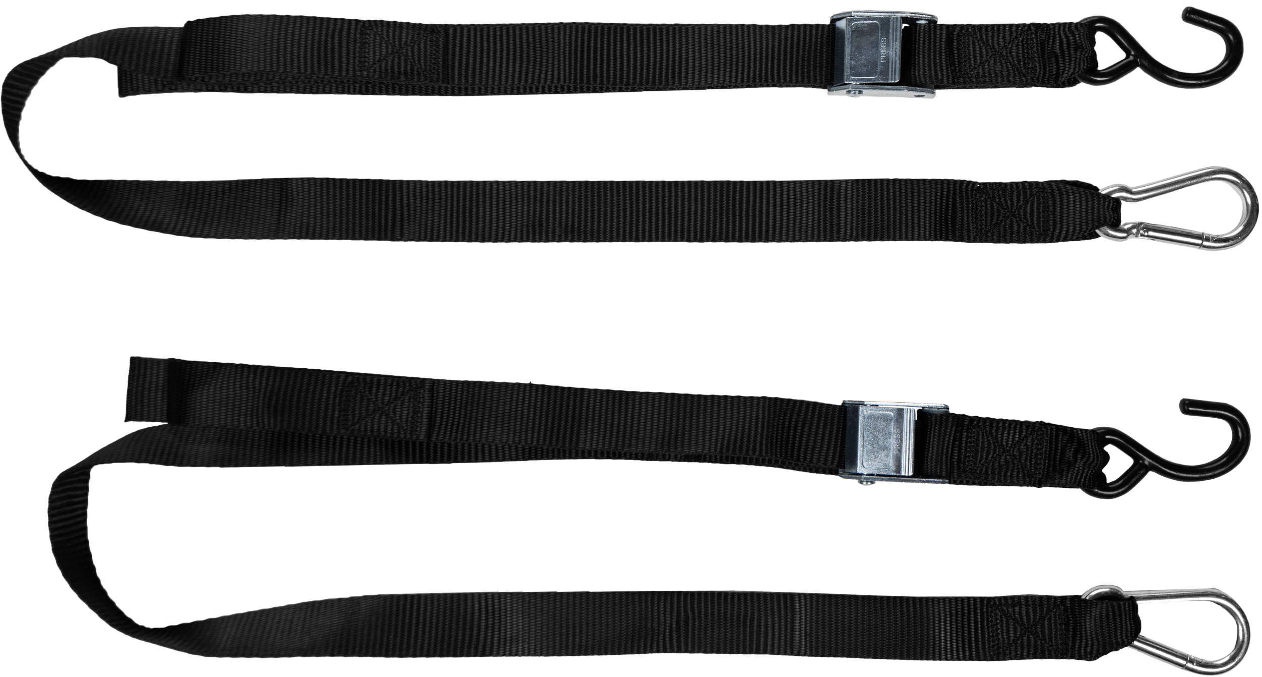 1.5" X 6' TIE-DOWN SOFT-TIE BLACK 2/PK