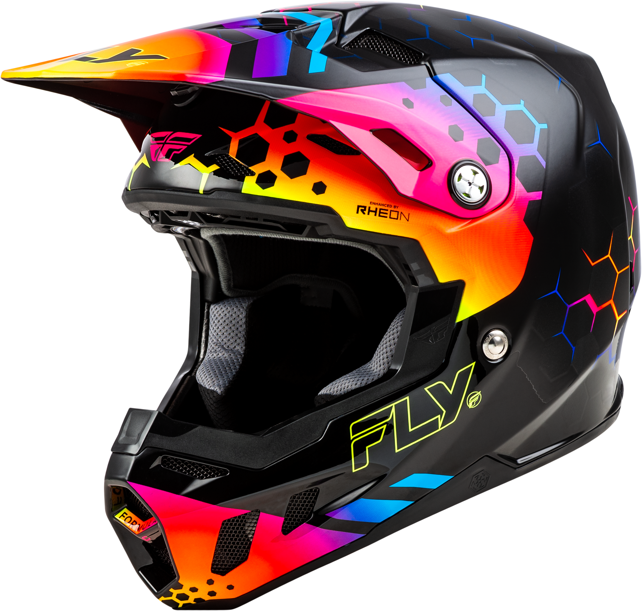 FLY RACING FORMULA CC TEKTONIC ADULT MOTOCROSS MX HELMET - Picture 7 of 18