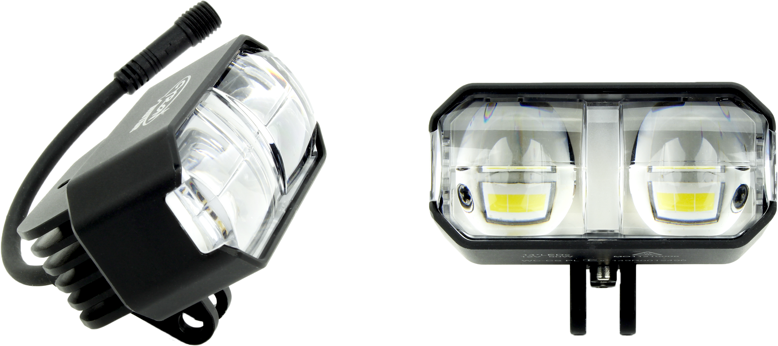 AUX DRIVING LIGHTS KIT 1.25" BAR MNT. WHITE/AMBER PR