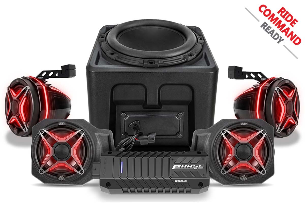 5 SPEAKER KIT PHASE EQ RIDE COMMAND