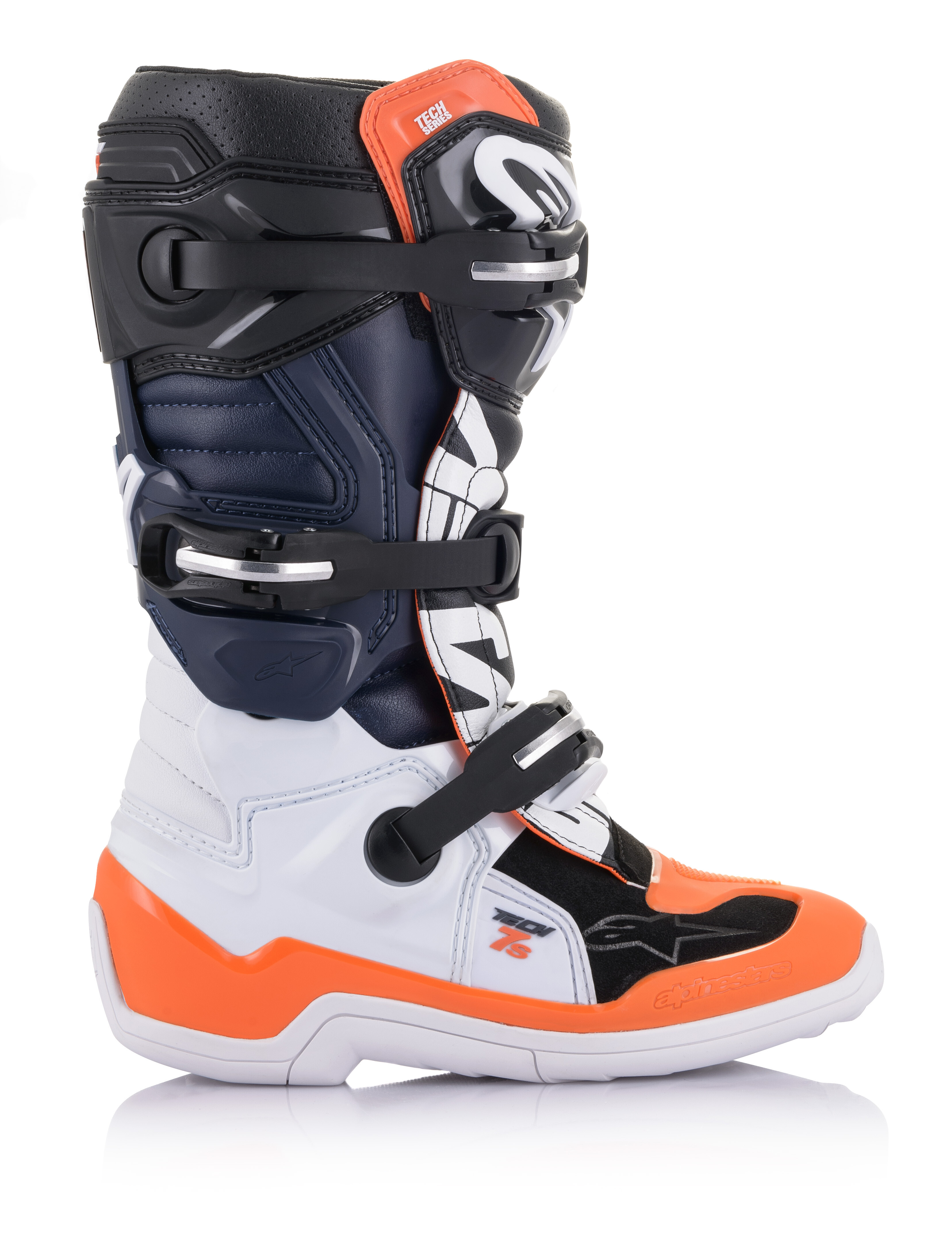ALPINESTARS TECH 7S YOUTH MOTORCYCLE MX RIDING BOOTS - Picture 30 of 35