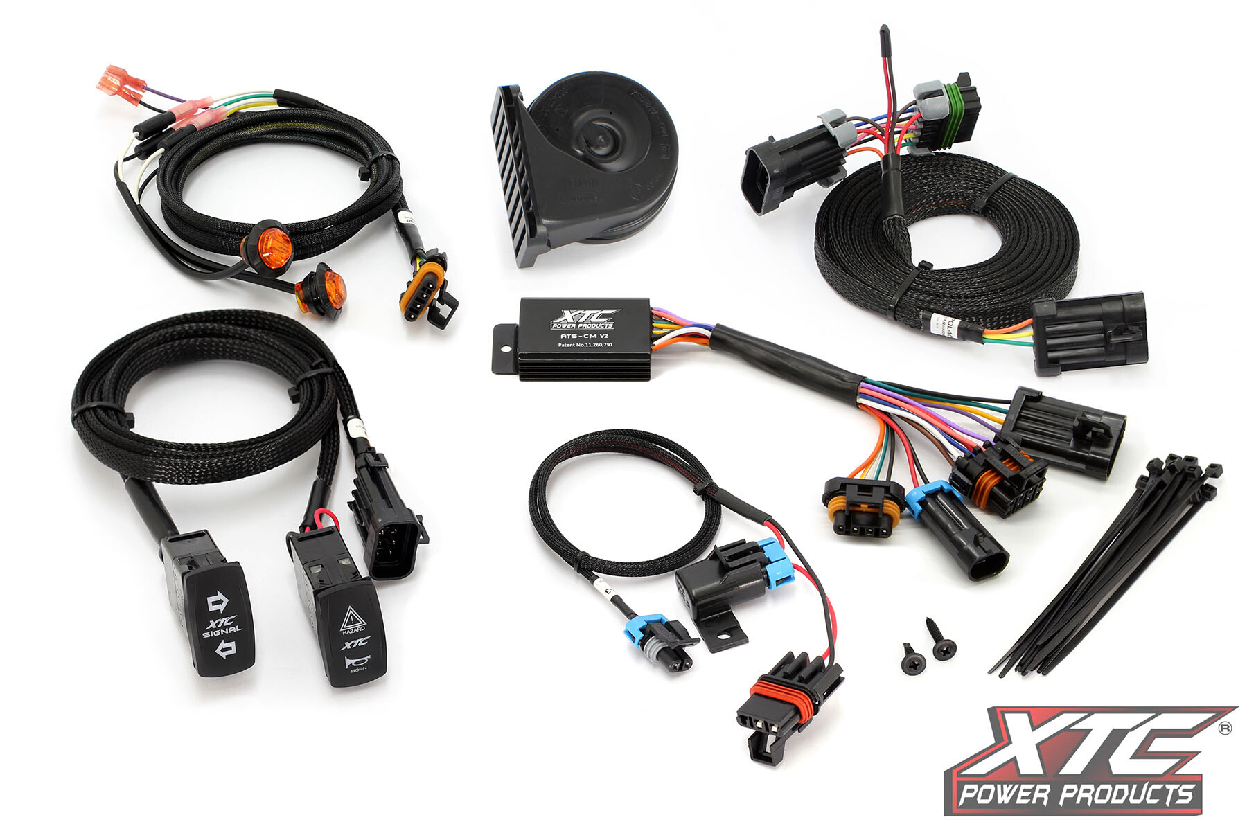 AUTO TURN SIGNAL KIT W/ HORN AND FRONT DRL LIGHTS CAN