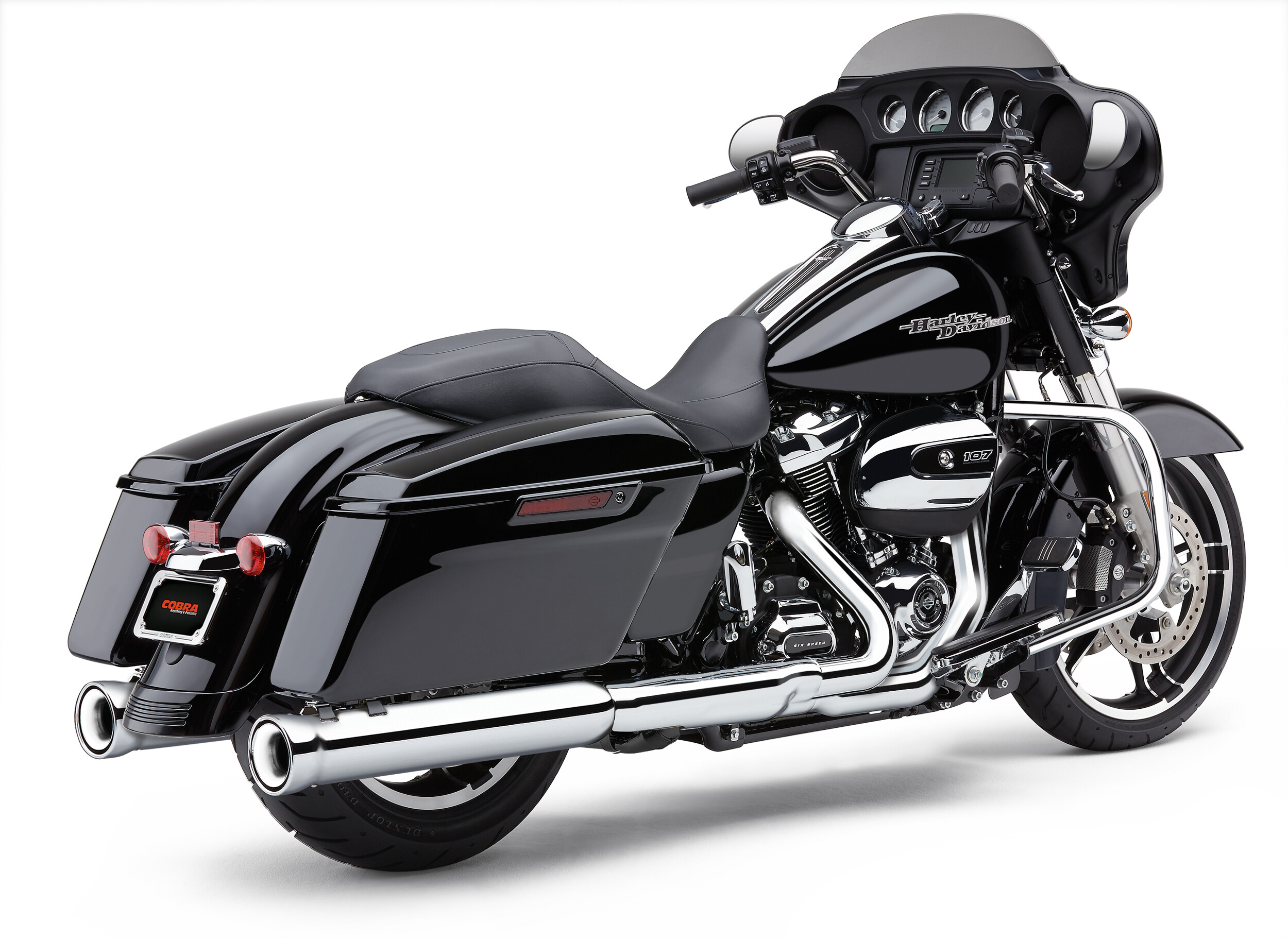 4" NH SLIP-ONS CHROME FLH/FLT 17-25