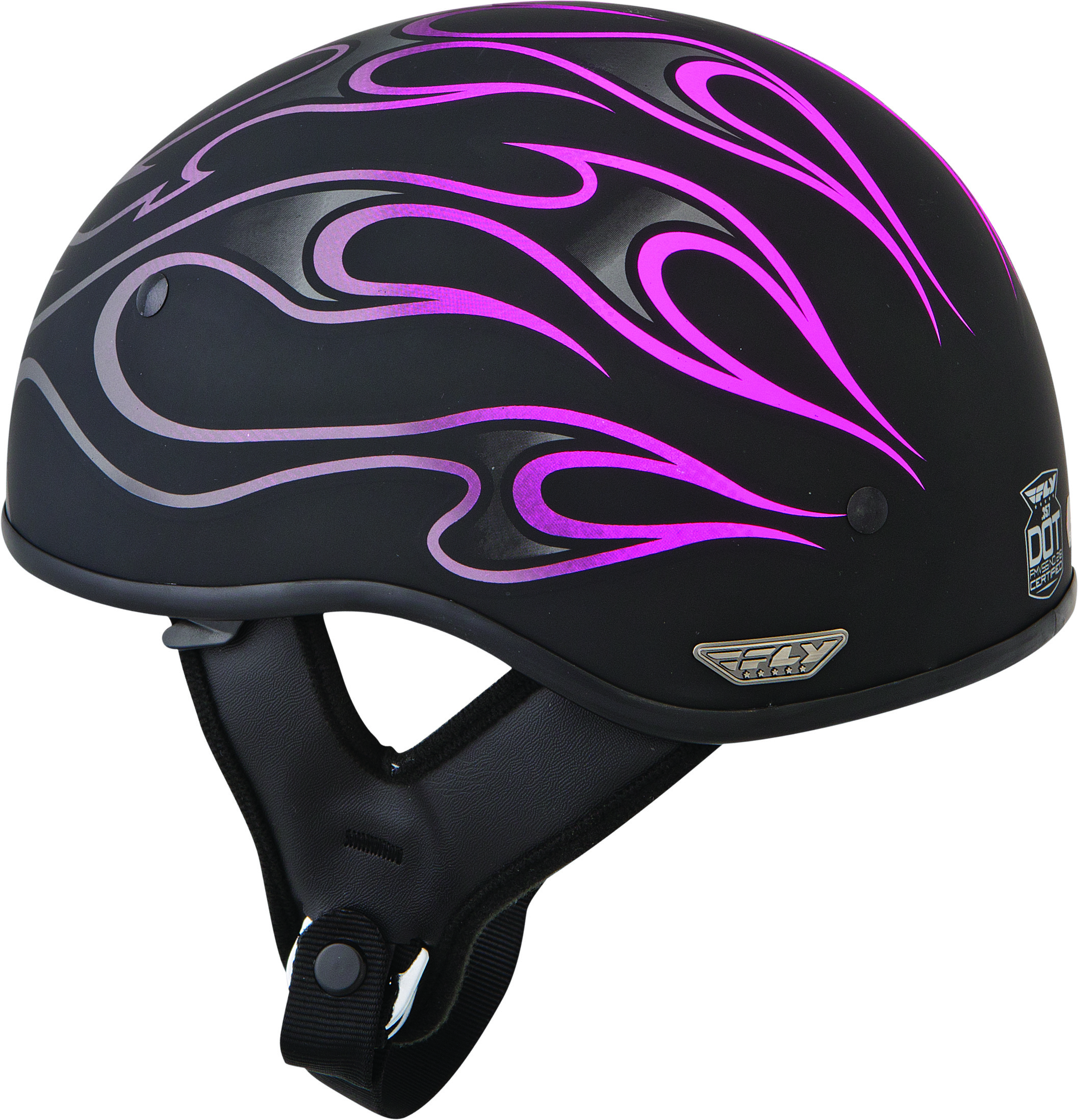 0.357 FLAME Half Helmet, Pink MD 738205M
