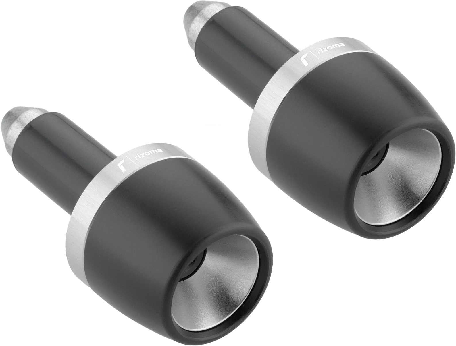BAR ENDS PAIR SILVER