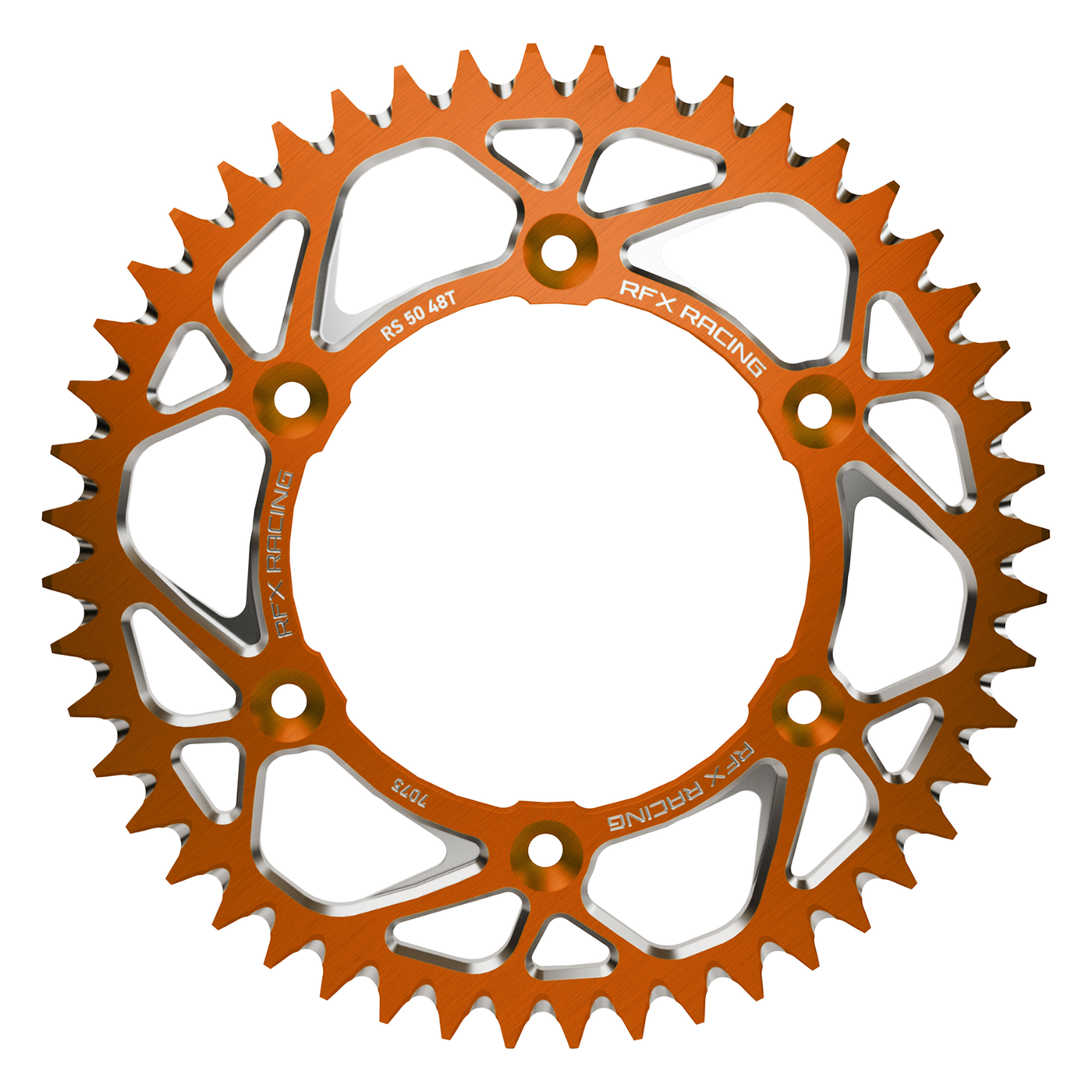 ALUMINUM REAR SPROCKET 38T ORANGE KTM/HUSQ/GAS