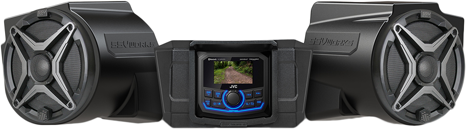 2 SPEAKER KIT W/ JVC CONTROLLER