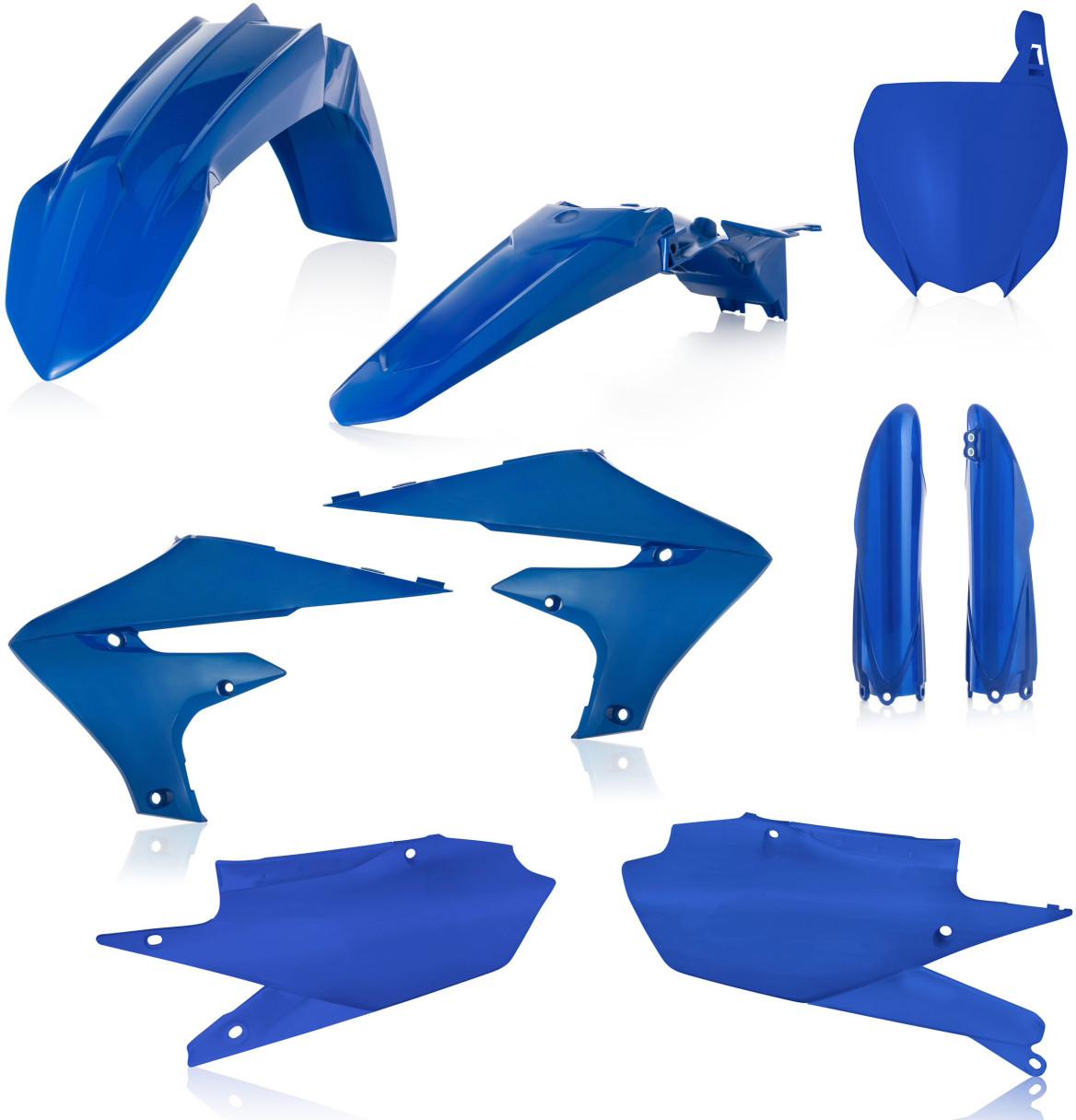 Acerbis Plastic Fender Body Kit Blue N/A