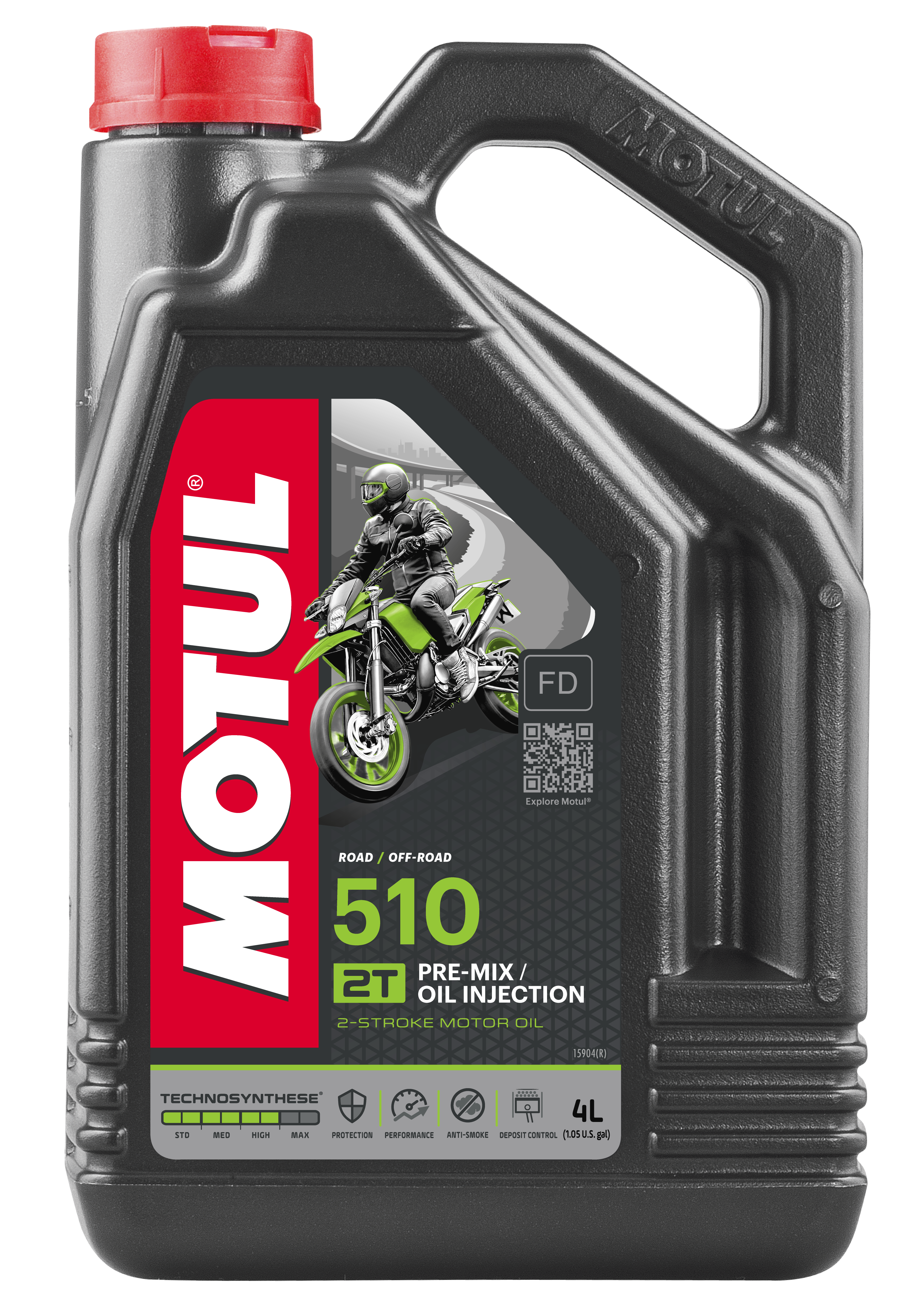510 PREMIX SYNTHETIC BLEND OIL 2T 4L 4/CASE