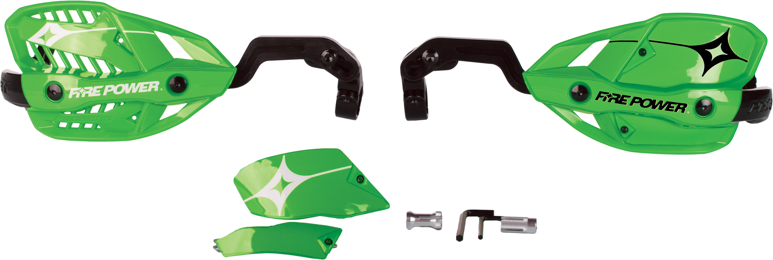 1 1/8" CLOSED HANDGUARD GREEN