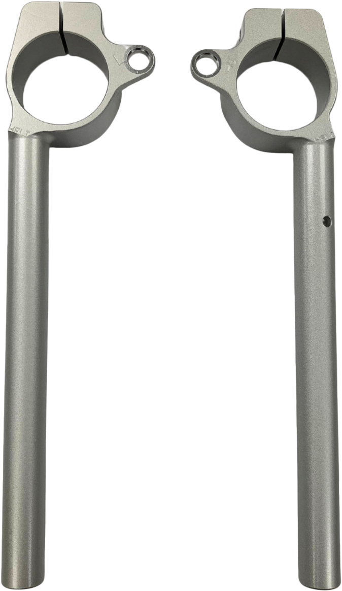 HELIBARS Handlebars Risers Silver 21-25 Kawasaki ZX10R TS04184 | eBay