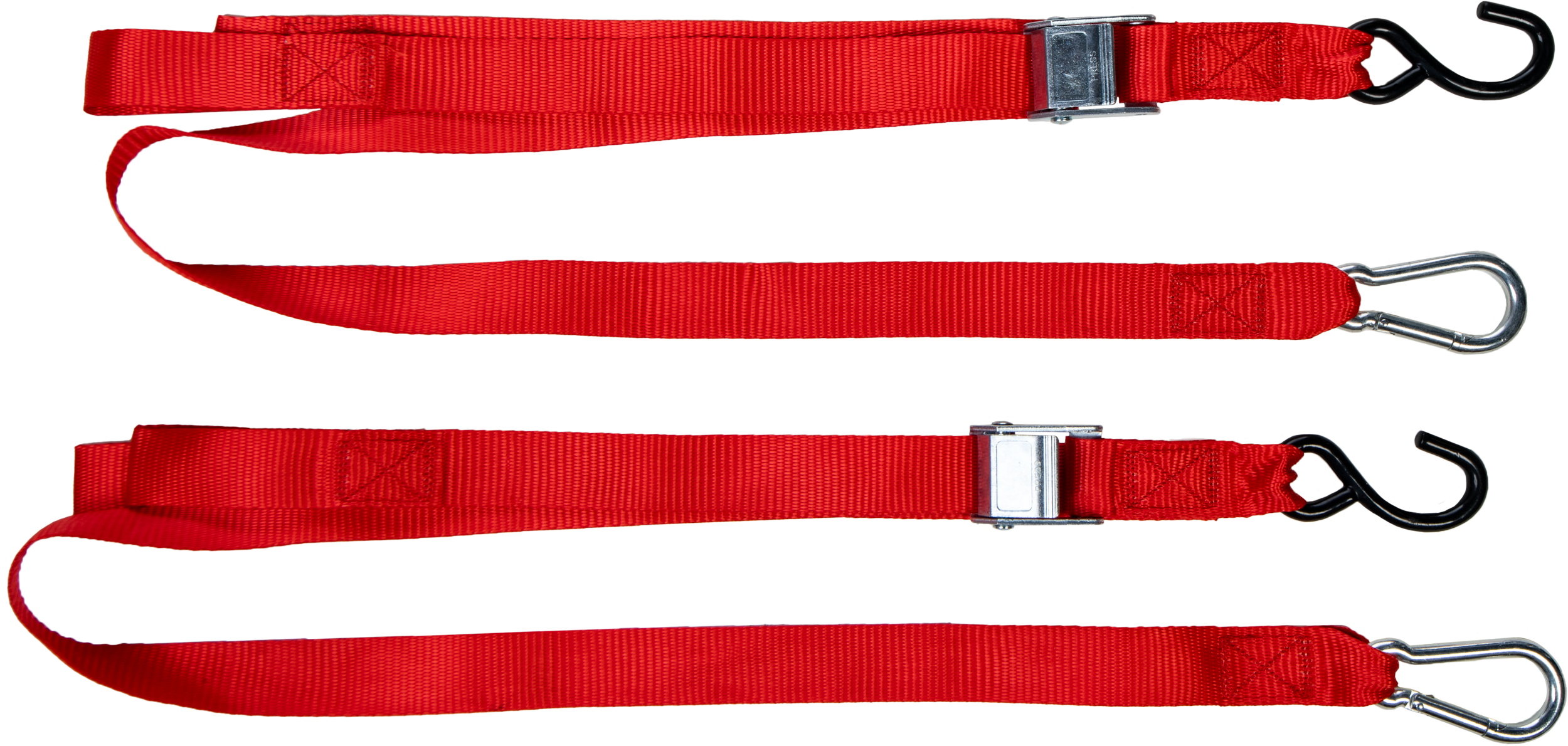 1.5" X 6' TIE-DOWN SOFT-TIE RED 2/PK
