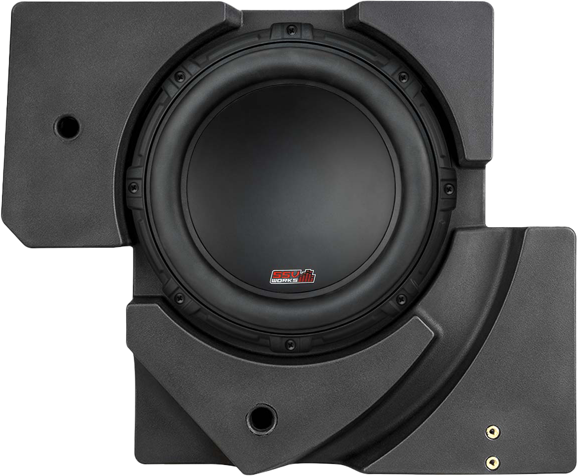 BEHIND SEAT 10" SUB W/ SSV SUB / NO AMP