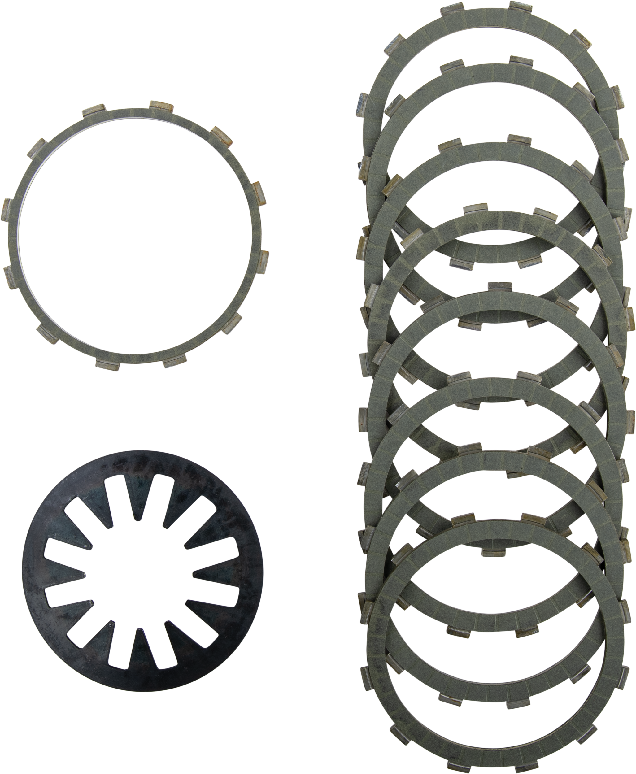 ARAMID CLUTCH FRICTION SET WITH HD DIAPHRAM SPRING
