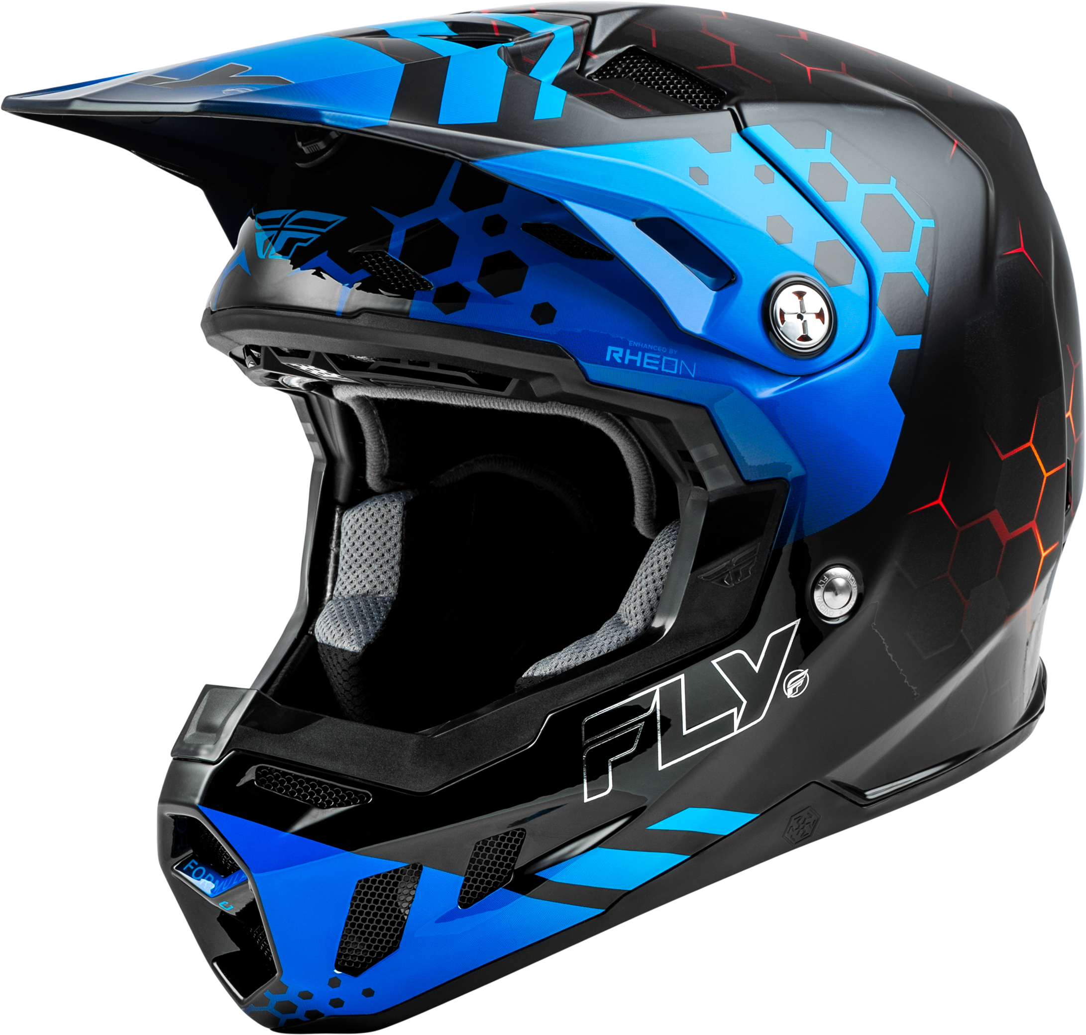 FLY RACING FORMULA CC TEKTONIC ADULT MOTOCROSS MX HELMET - Picture 15 of 18