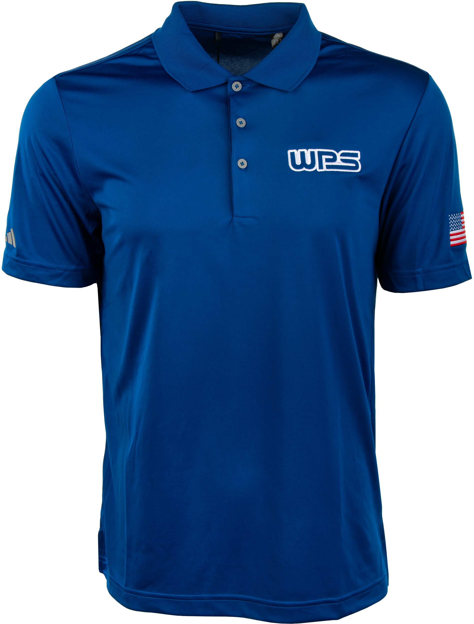 AM FLAG POLO ROYAL BLUE/WHITE 2X