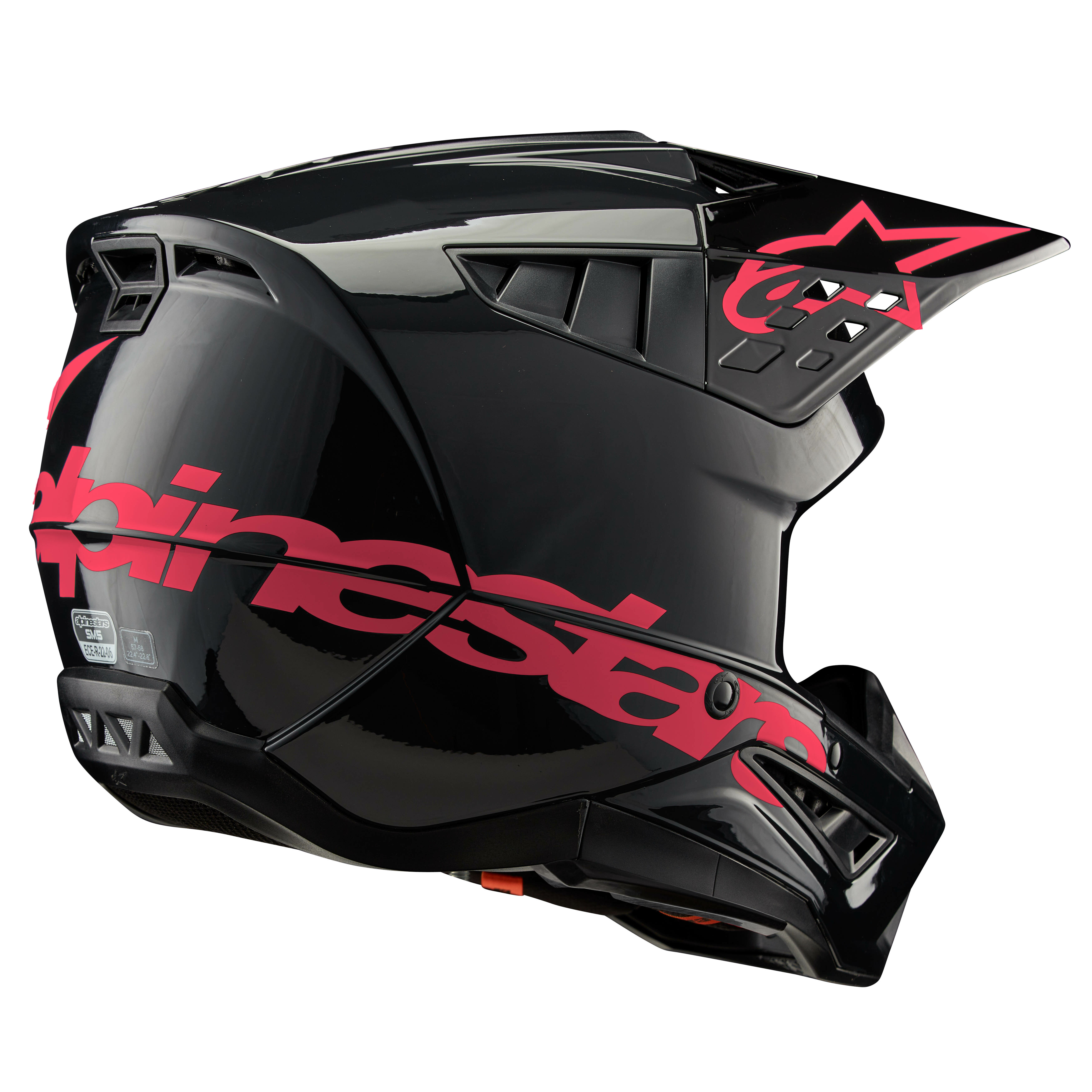 ALPINESTARS 2024 SUPERTECH M5 CORP HELMET MX MOTOCROSS - Picture 10 of 10