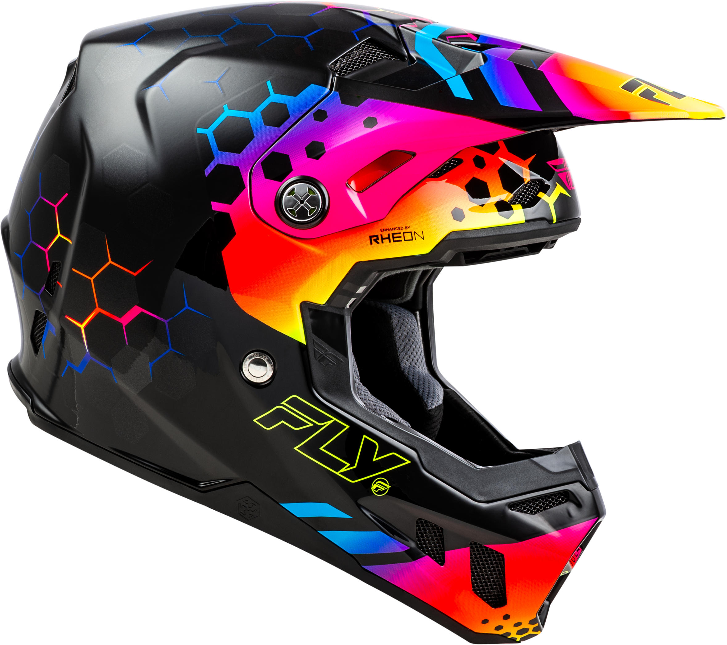 FLY RACING FORMULA CC TEKTONIC ADULT MOTOCROSS MX HELMET - Picture 10 of 18