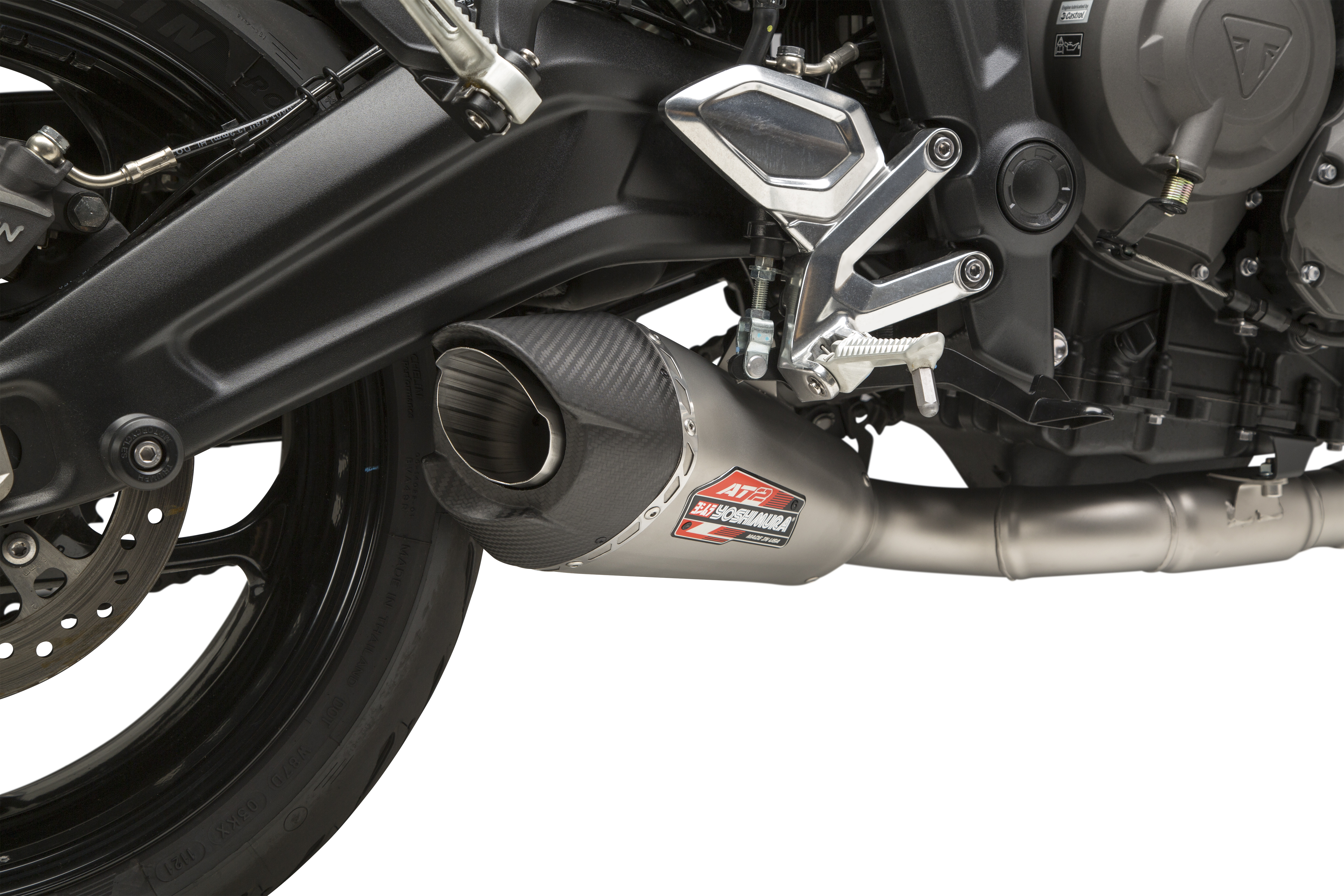 YOSHIMURA TRIUMPH TRIDENT TIGER SPORT660 RACE AT2 FULL EXHAUST
