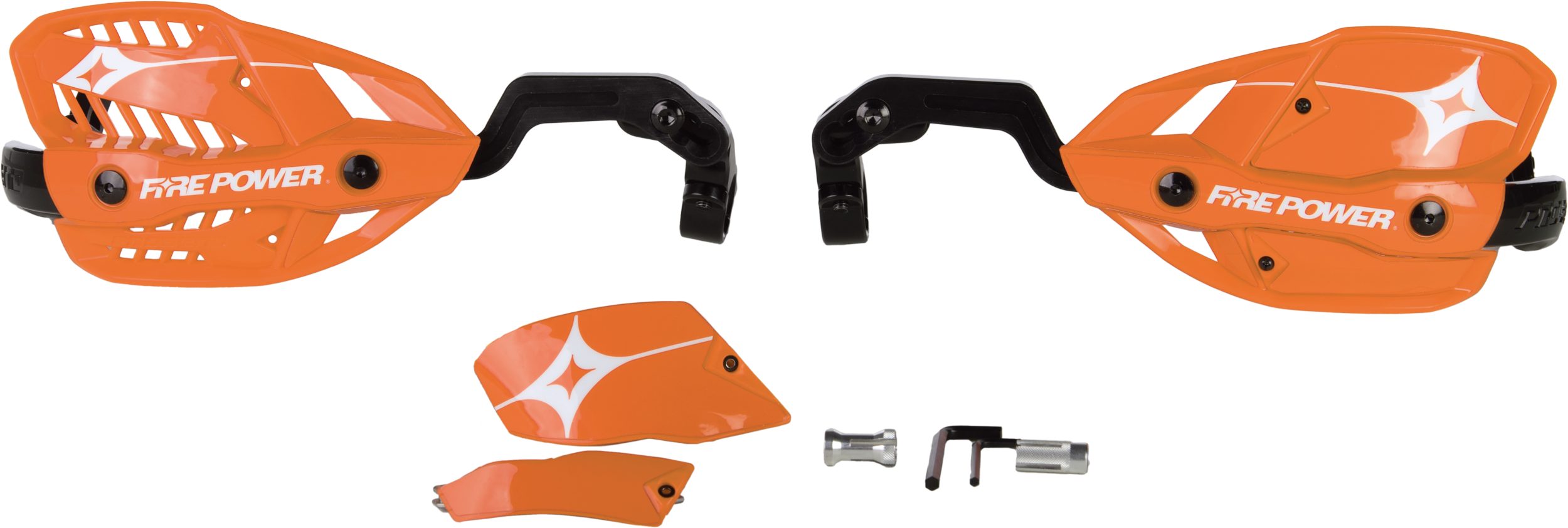1 1/8" CLOSED HANDGUARD ORANGE