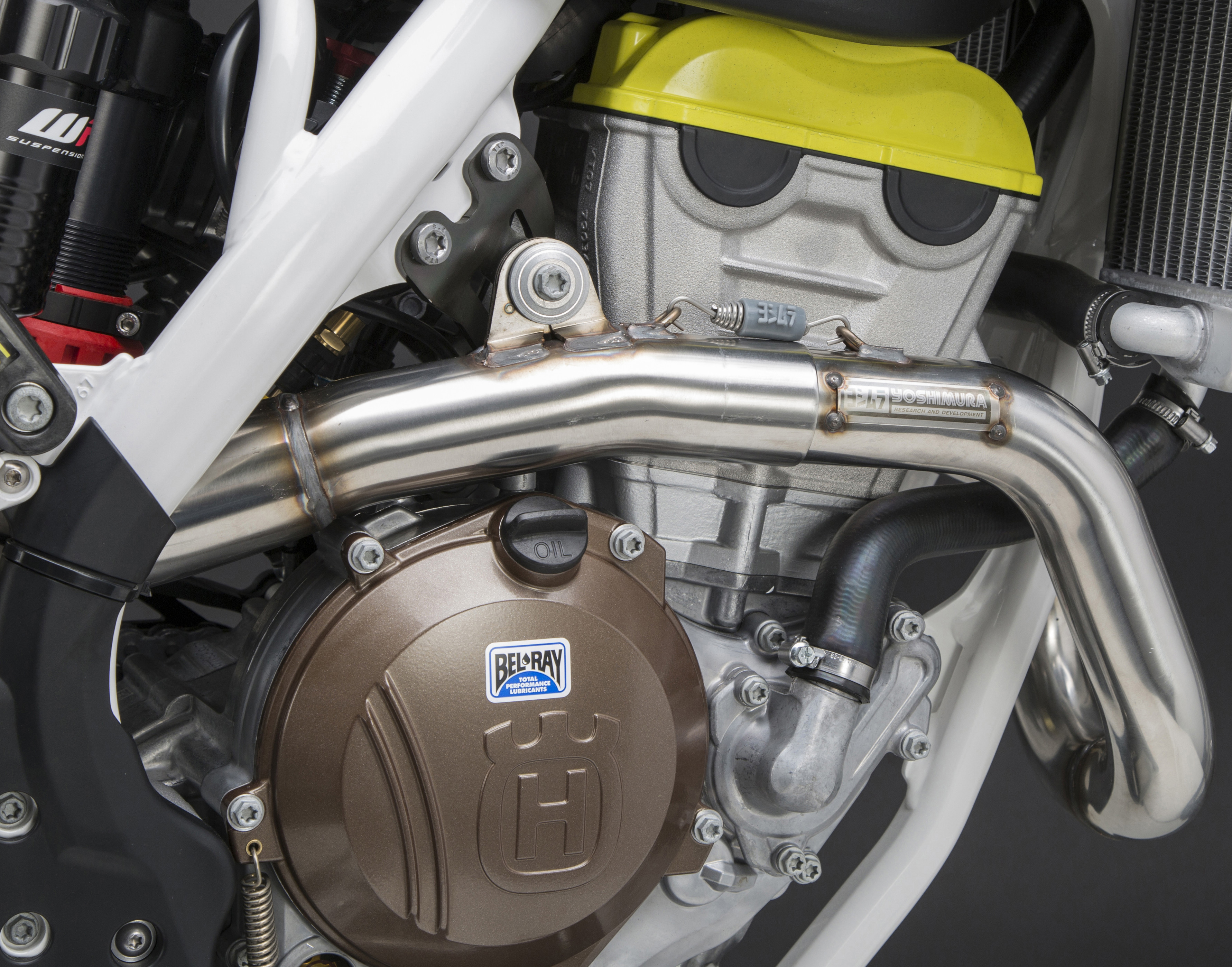 Yosh RS-4 Signature Full System AL Exhaust Pipe