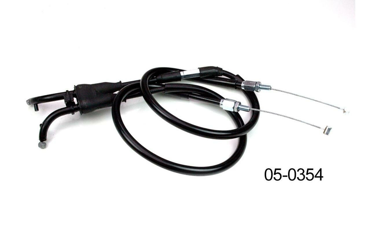 BLACK VINYL THROTTLE PULL CABLE