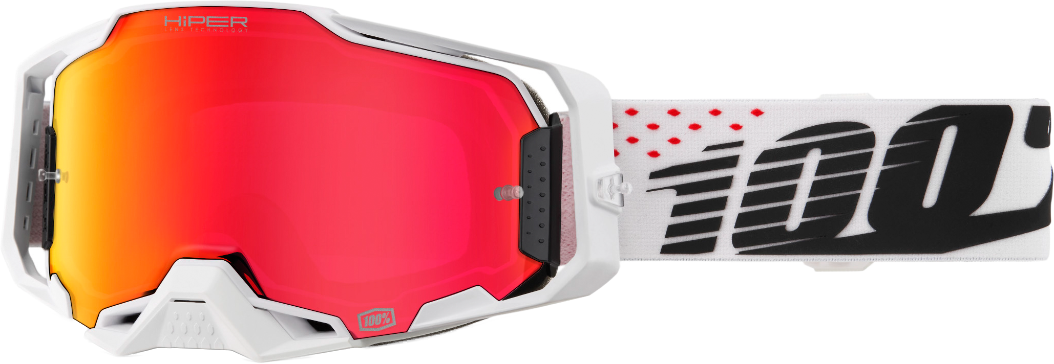 ARMEGA HIPER GOGGLE INVICTA HIPER RED MIRROR LENS