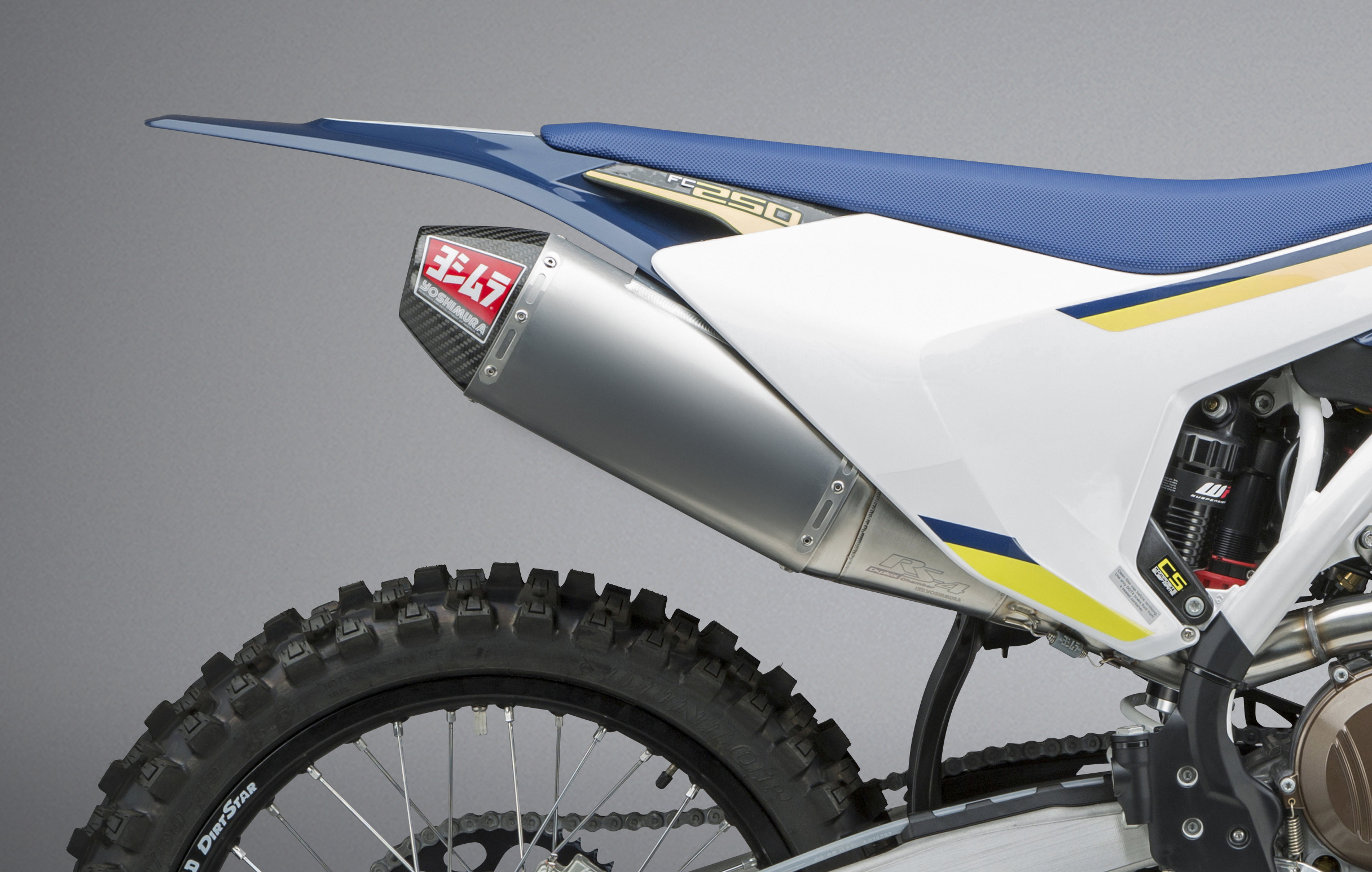 Yosh RS-4 Signature Full System AL Exhaust Pipe