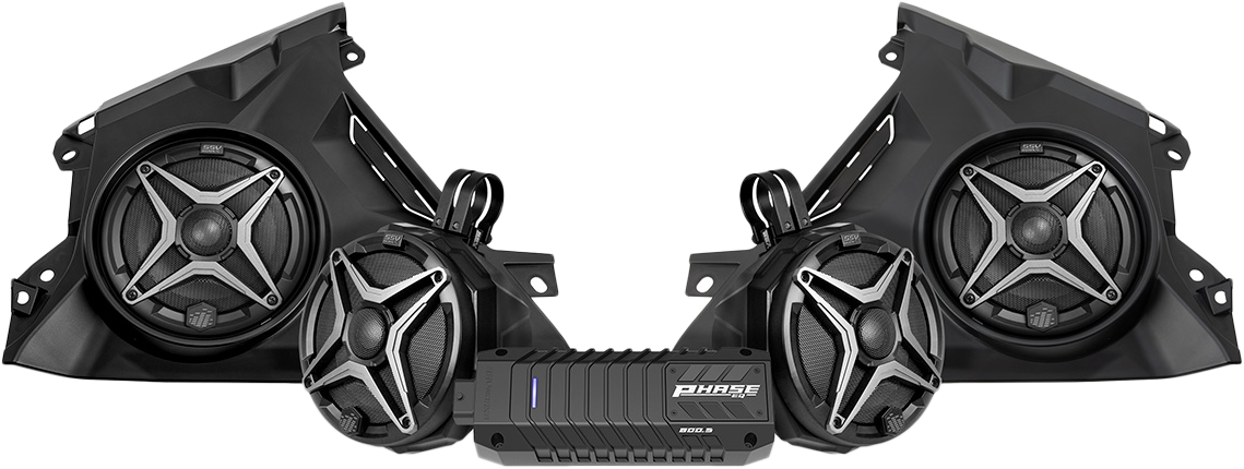 4 SPEAKER KIT W/ SSV A-SPEC 800WATT