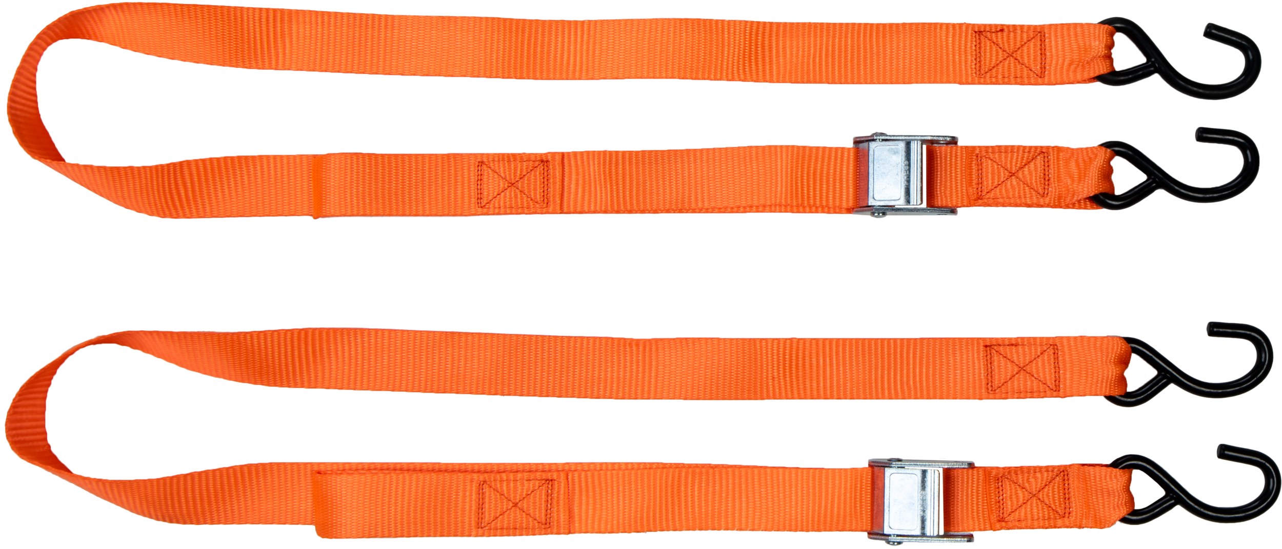 1.5" X 6' TIE-DOWN ORANGE 2/PK