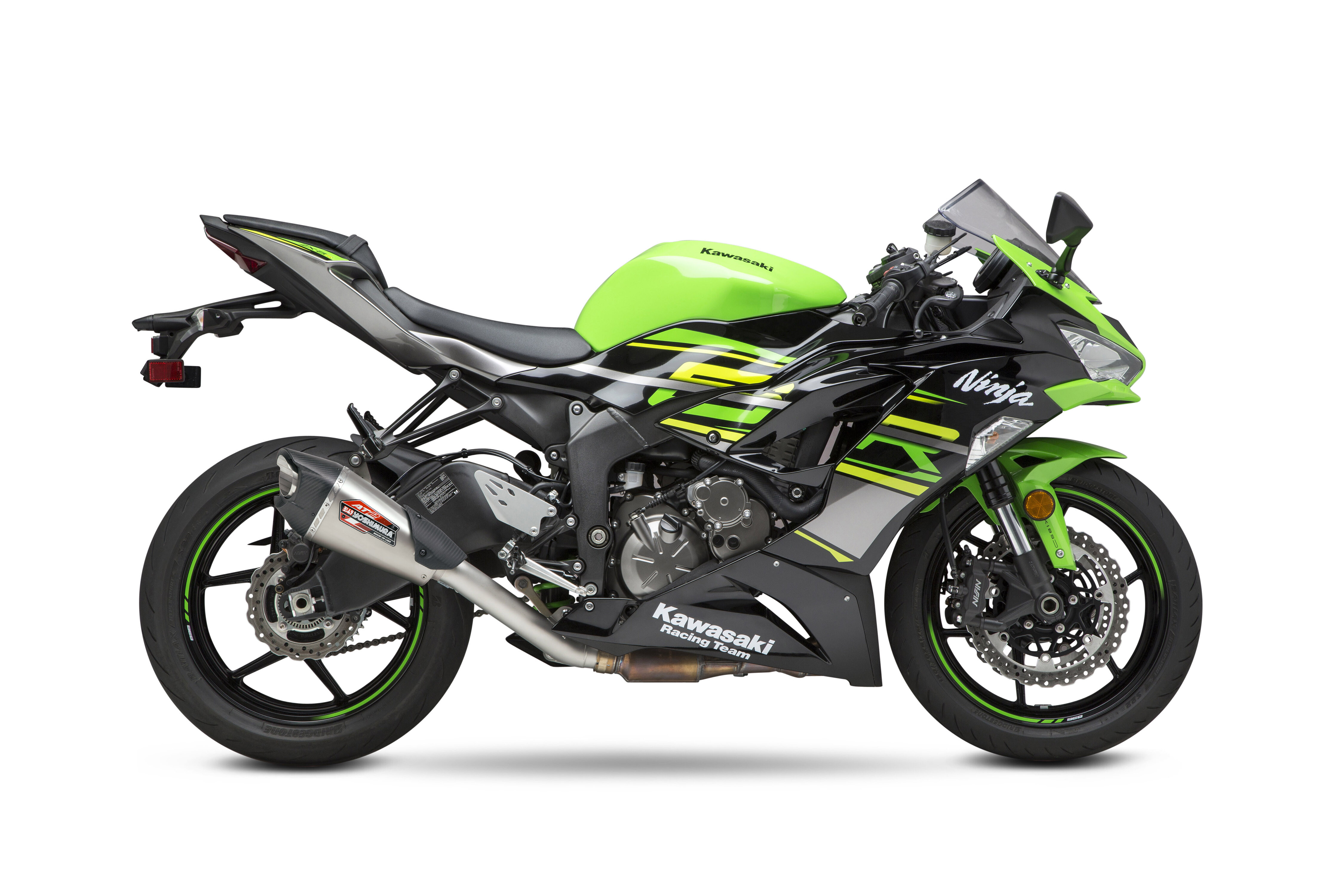 最新モデル YOSHIMURA KAWASAKI ZX-6R 19-23 AT2 3/4 EXHAUST STAINLESS スポーツトイ・アクショントイ