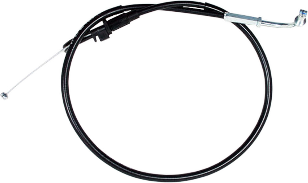 Motorcycle BLACK VINYL THROTTLE PULL CABLE