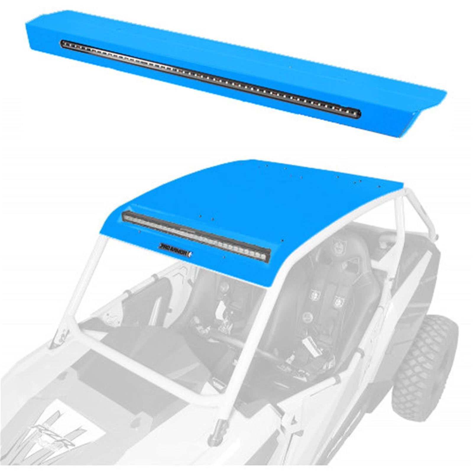 ASYLUM ROOF W/REAR LIGHT & LIGHT BAR POCKET SKY BLUE