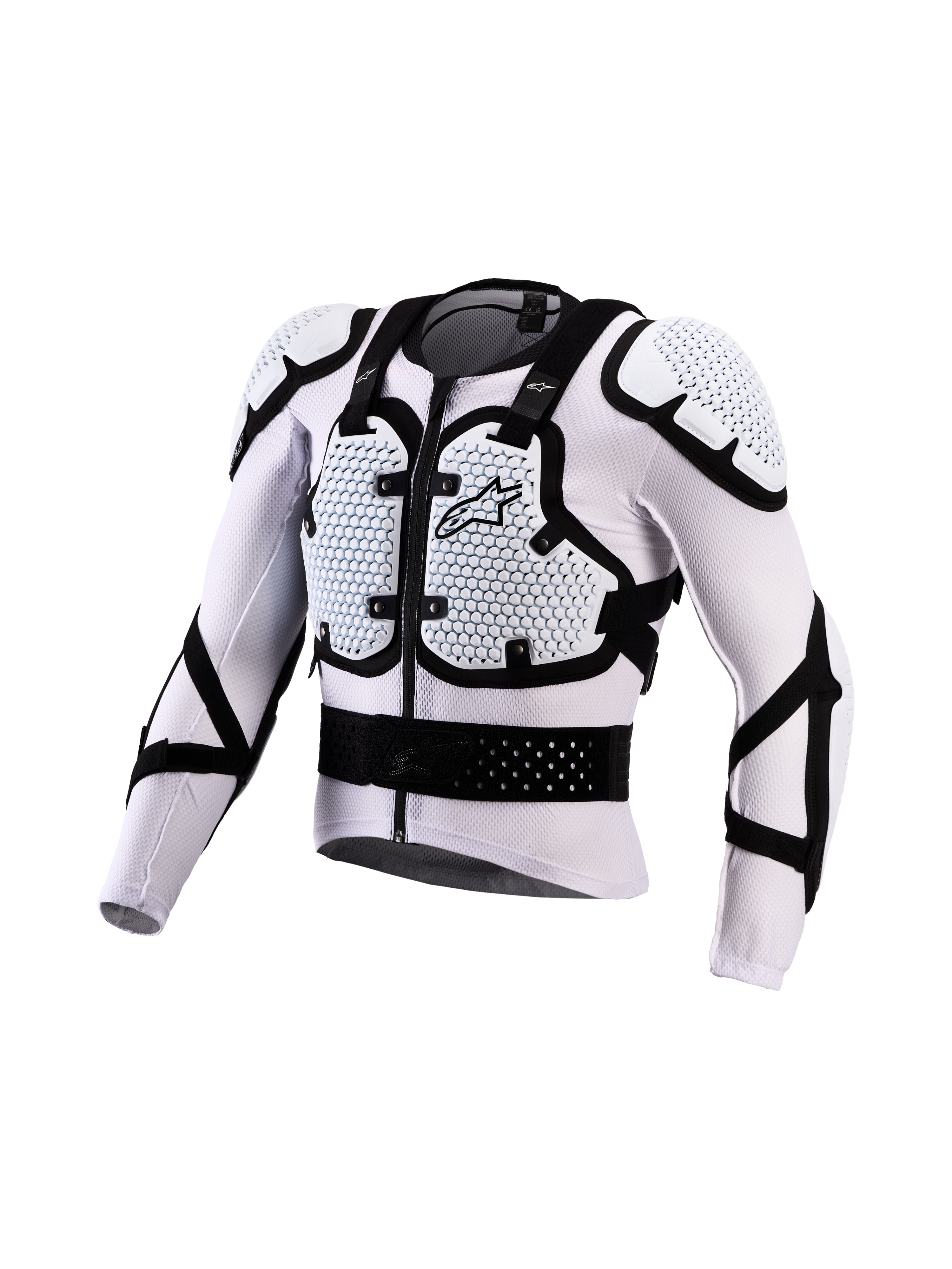 BIONIC ACTION V3 PRTCTN JACKET WHT/BLK 2X
