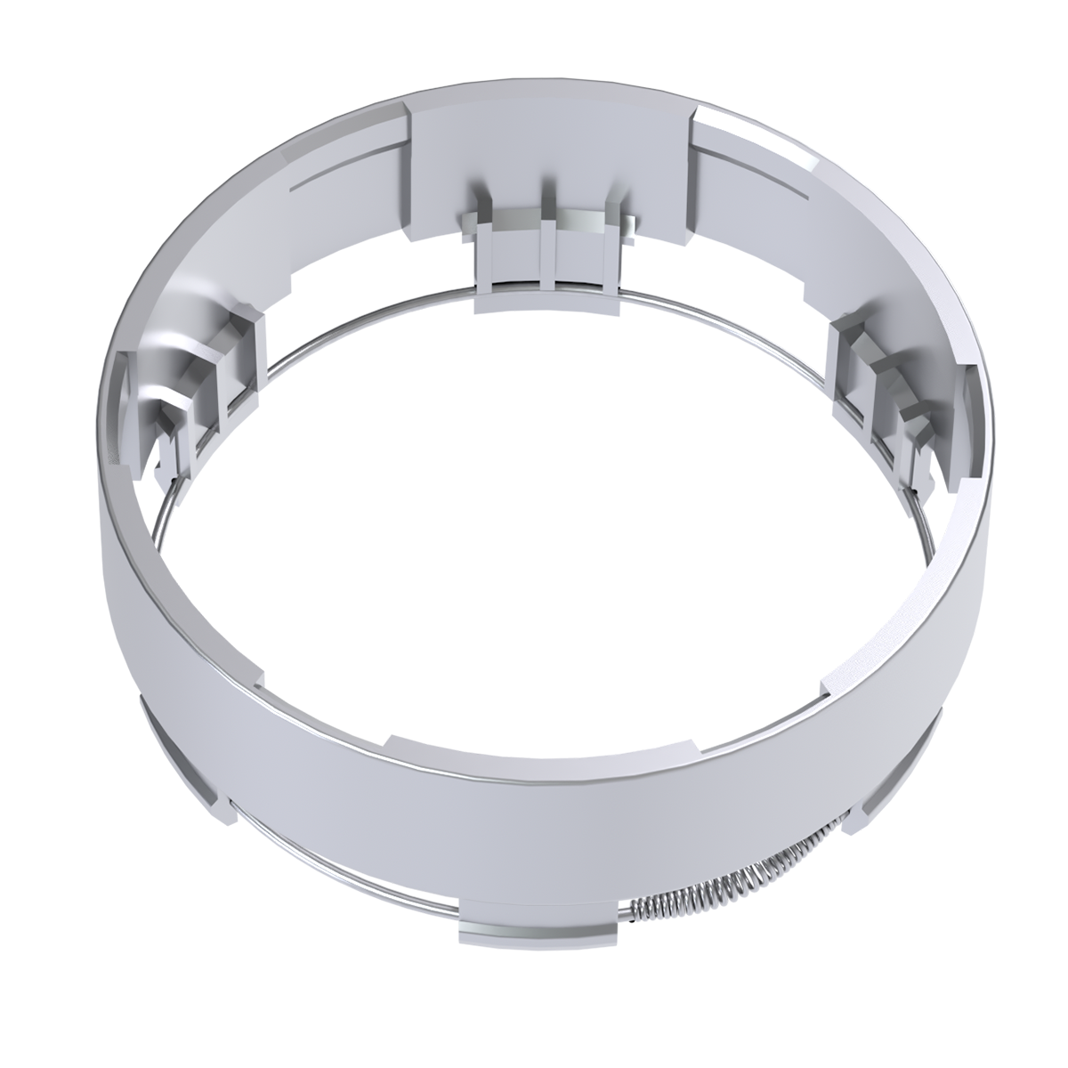 1" CAP EXTENSION  SILVER FITS 4X156/137