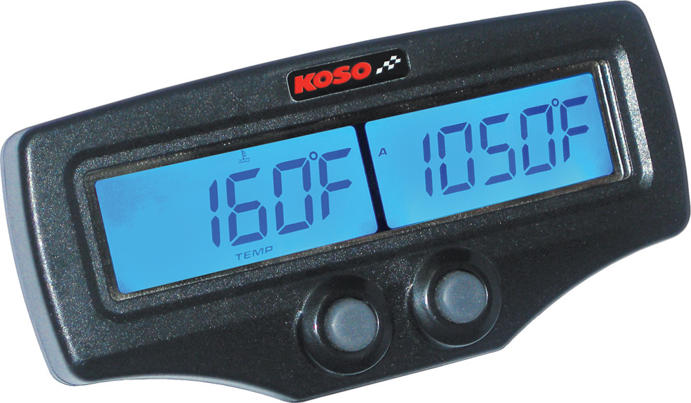 DUAL EGT GAUGE W/RPM & WATER TEMPERATURE Hudons Snowmobile Parts New